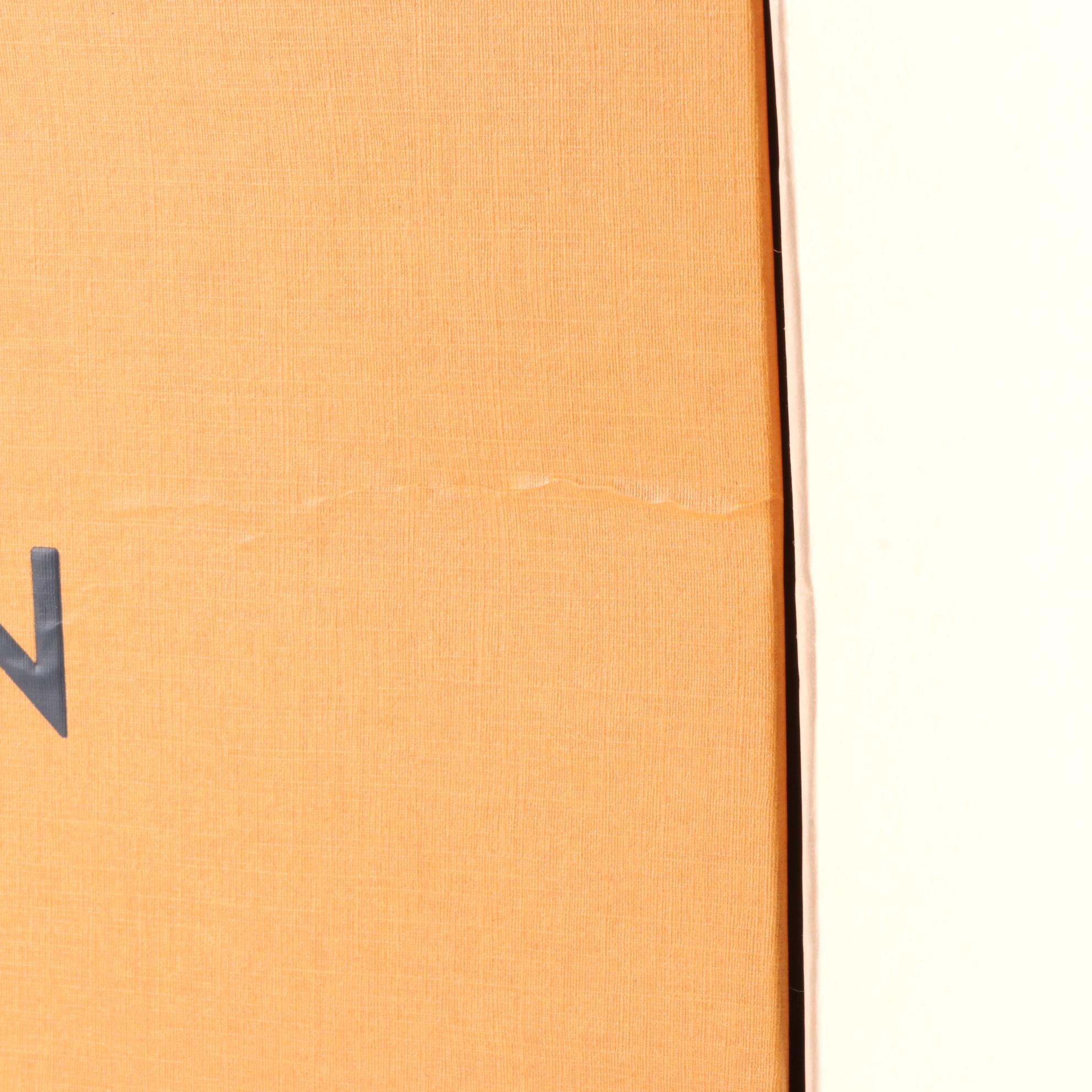 Louis Vuitton Discovery Backpack PM Taïga Leather/Monogram Eclipse Canvas, Box