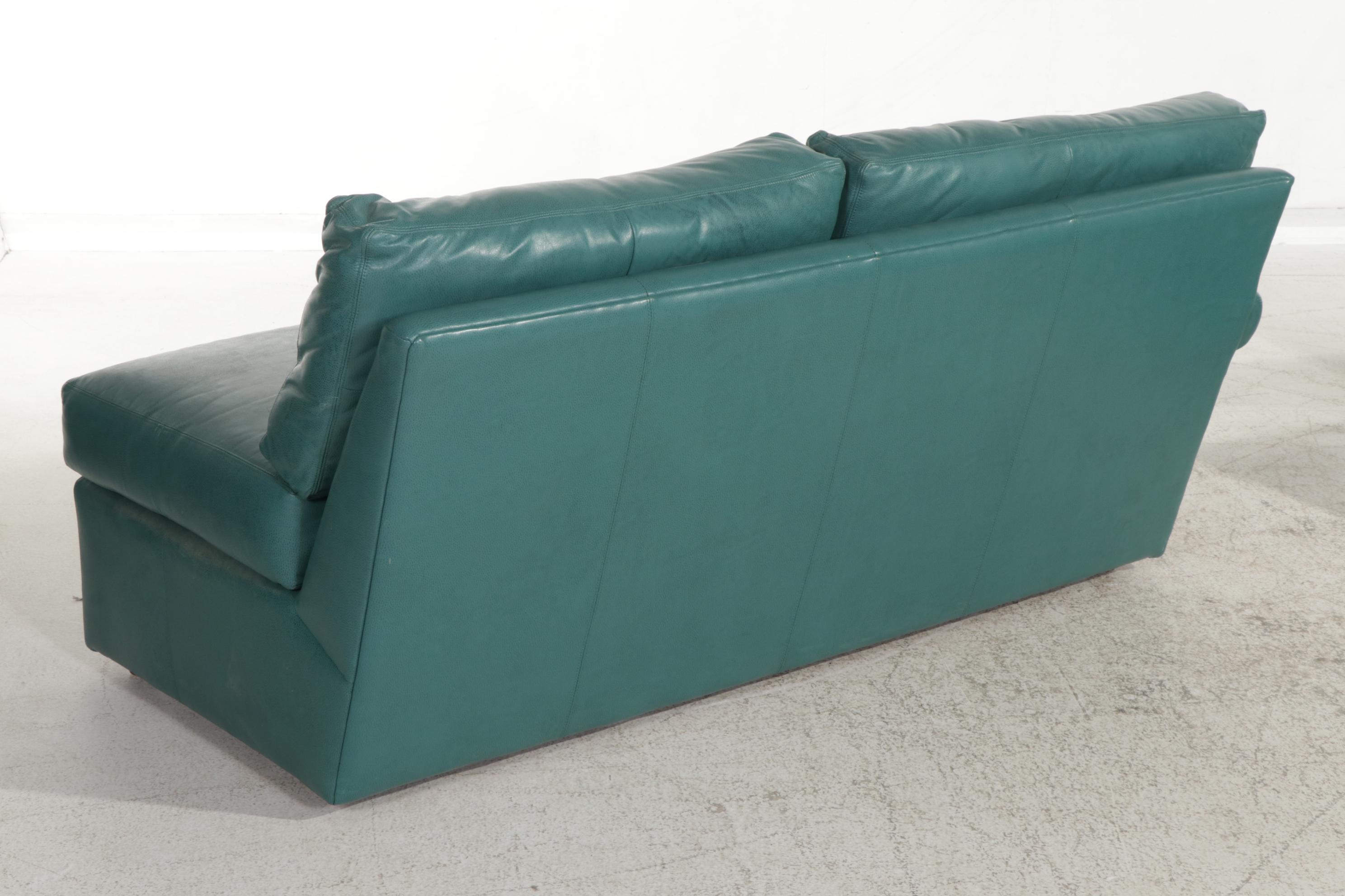 Westwood Industries "Custom Furniture Expressions" Leather Three-Piece Sofa