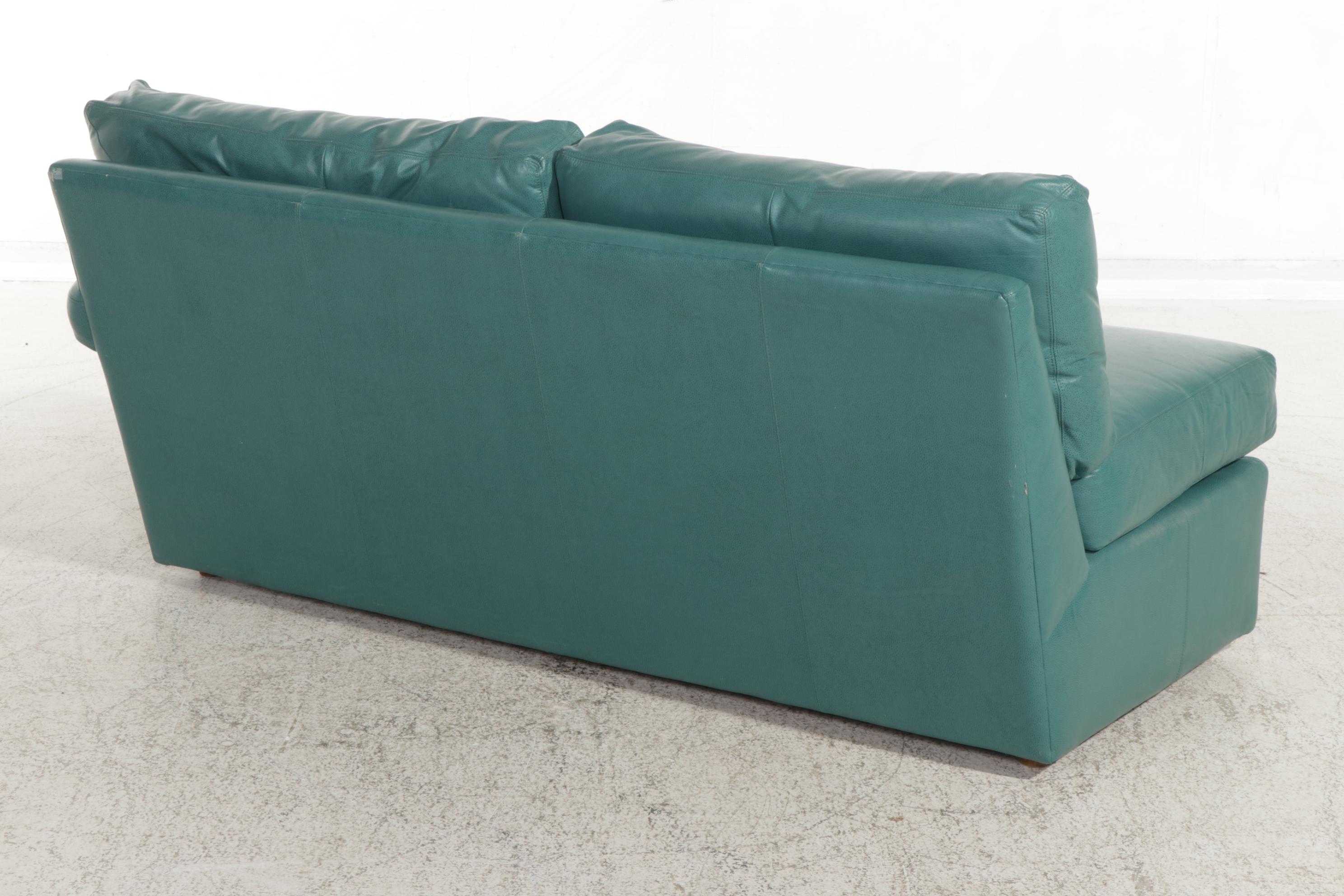 Westwood Industries "Custom Furniture Expressions" Leather Three-Piece Sofa