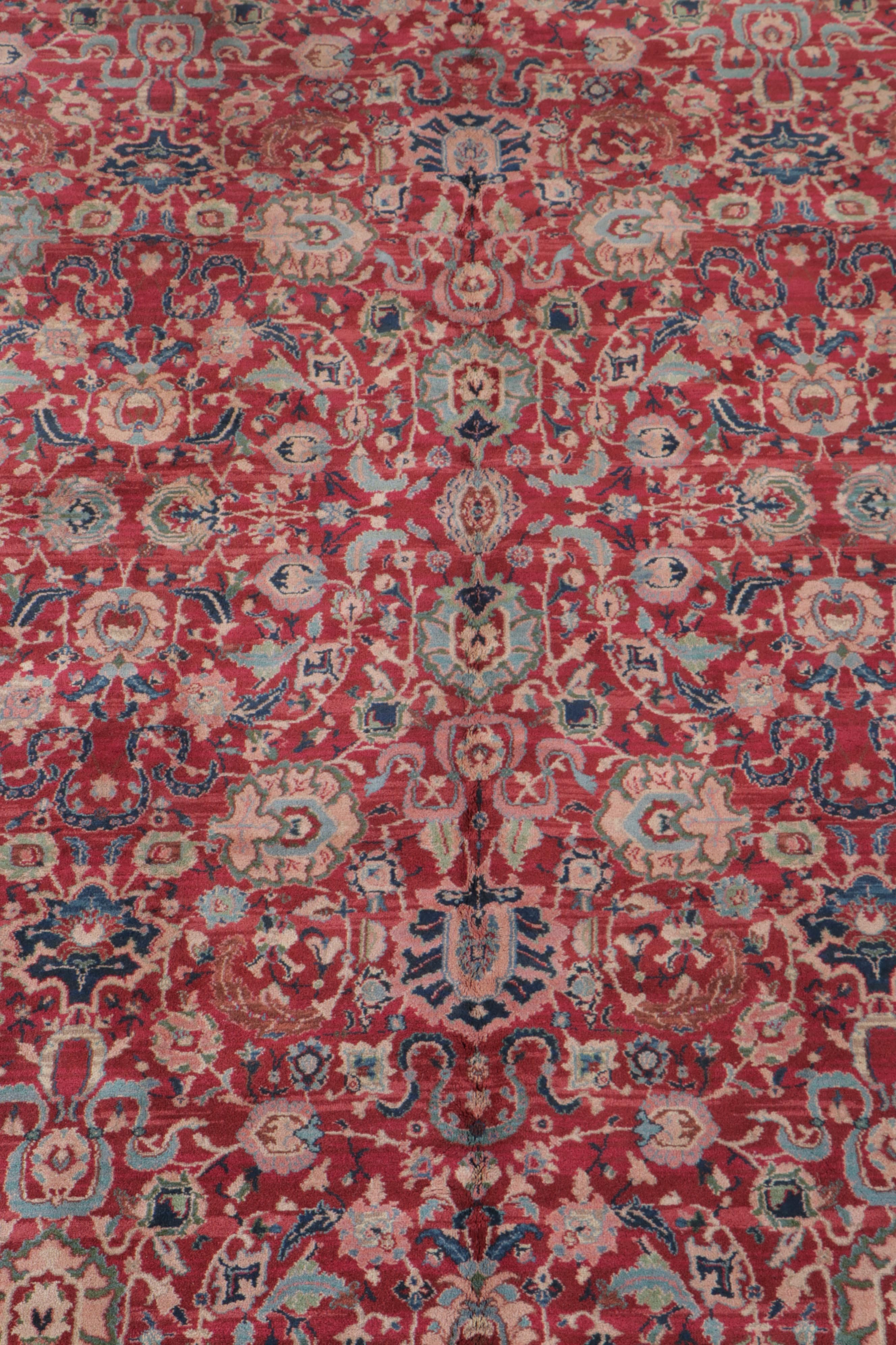 8'7 x 12'3 Machine Made Persian Tabriz Style Room Sized Rug