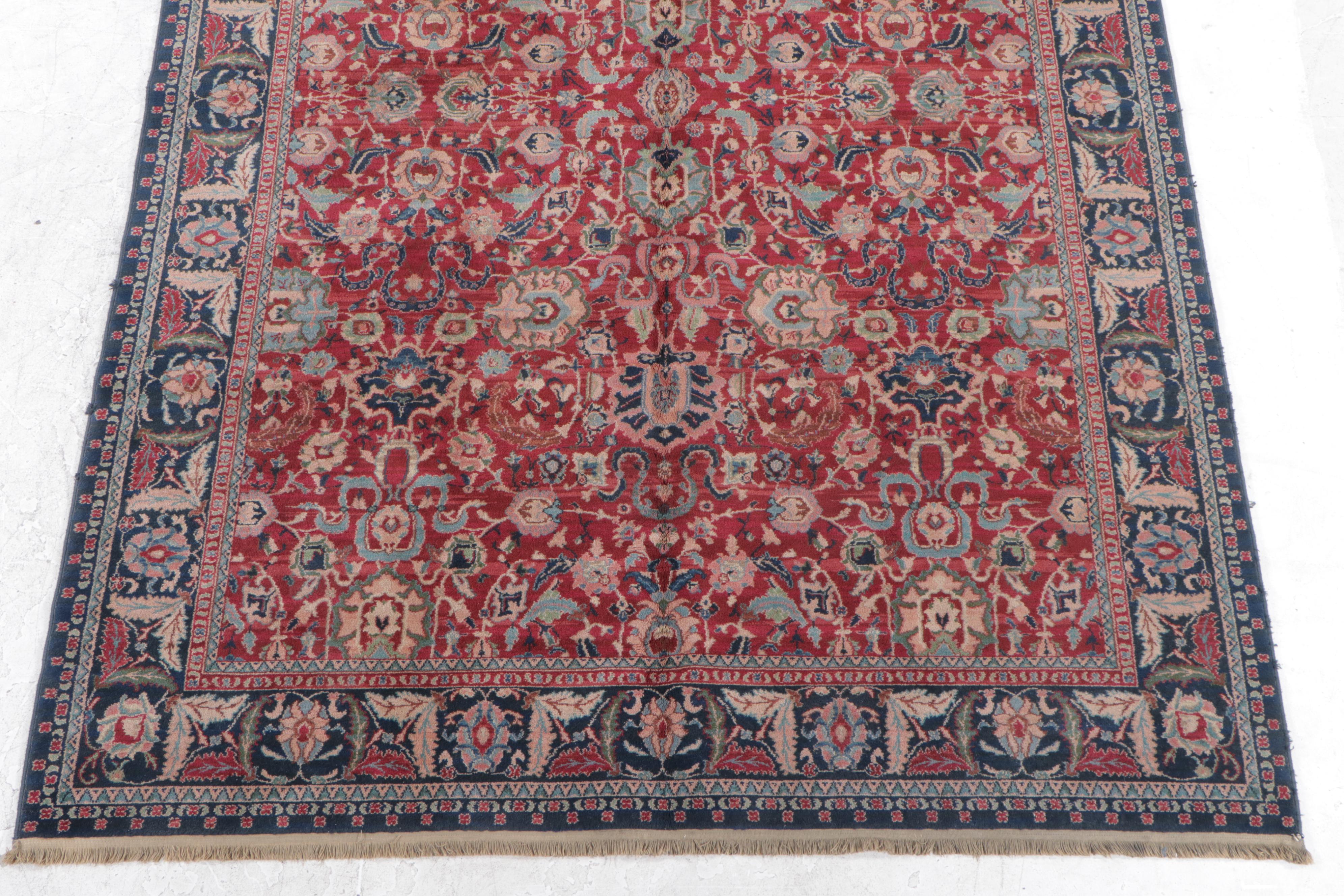 8'7 x 12'3 Machine Made Persian Tabriz Style Room Sized Rug