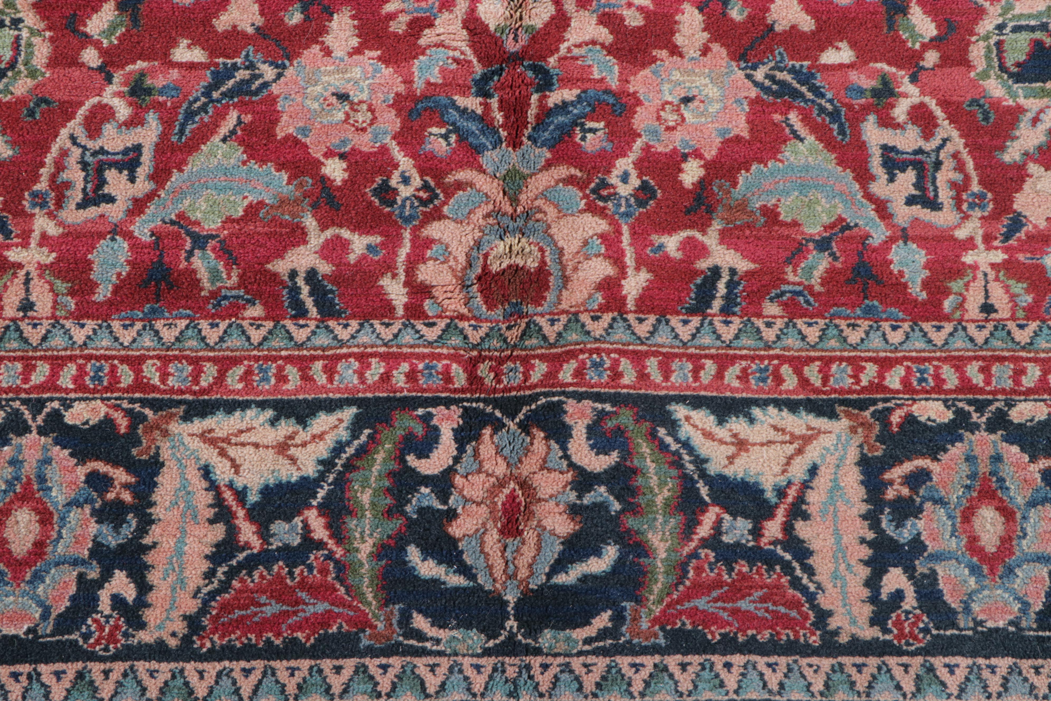 8'7 x 12'3 Machine Made Persian Tabriz Style Room Sized Rug