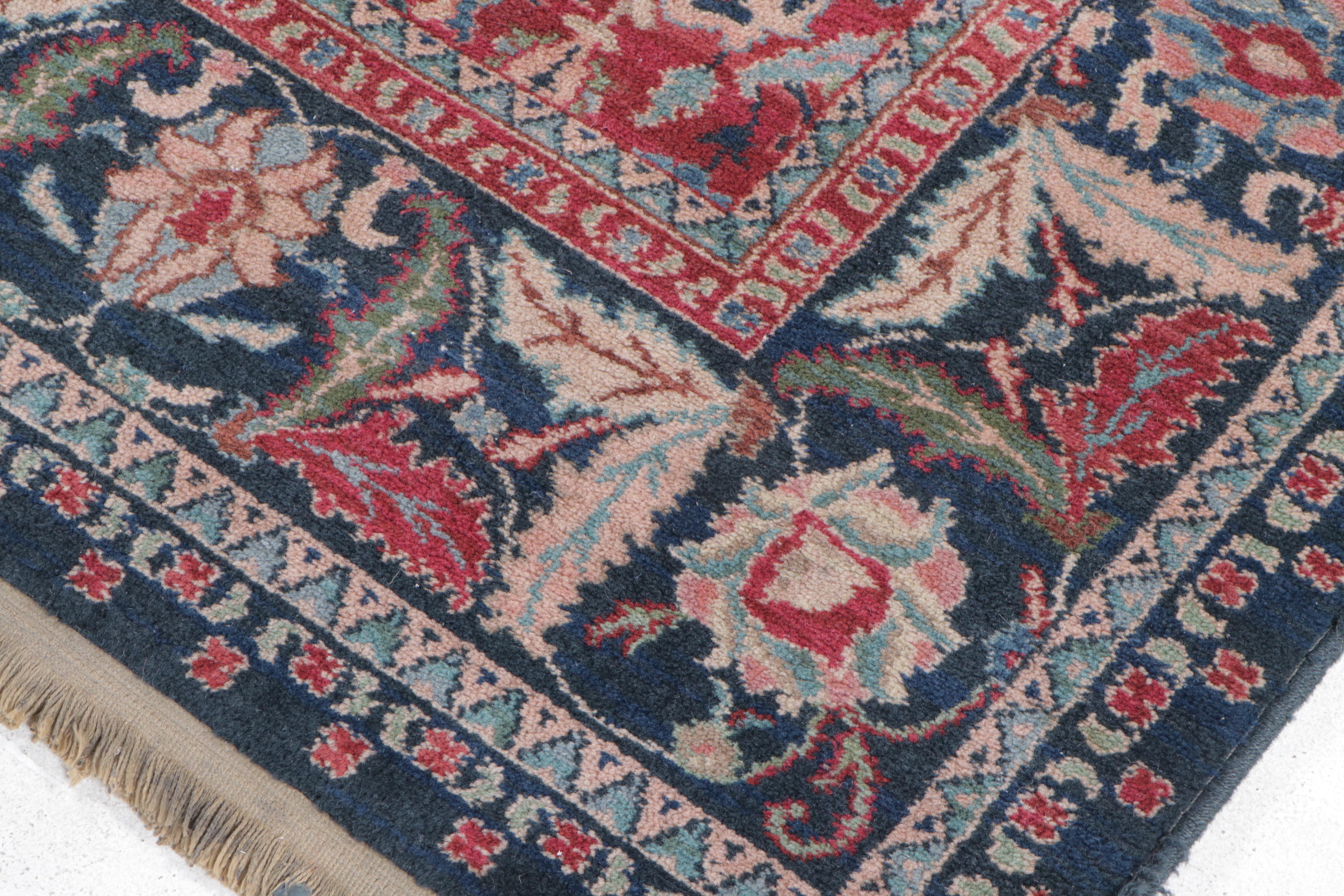 8'7 x 12'3 Machine Made Persian Tabriz Style Room Sized Rug