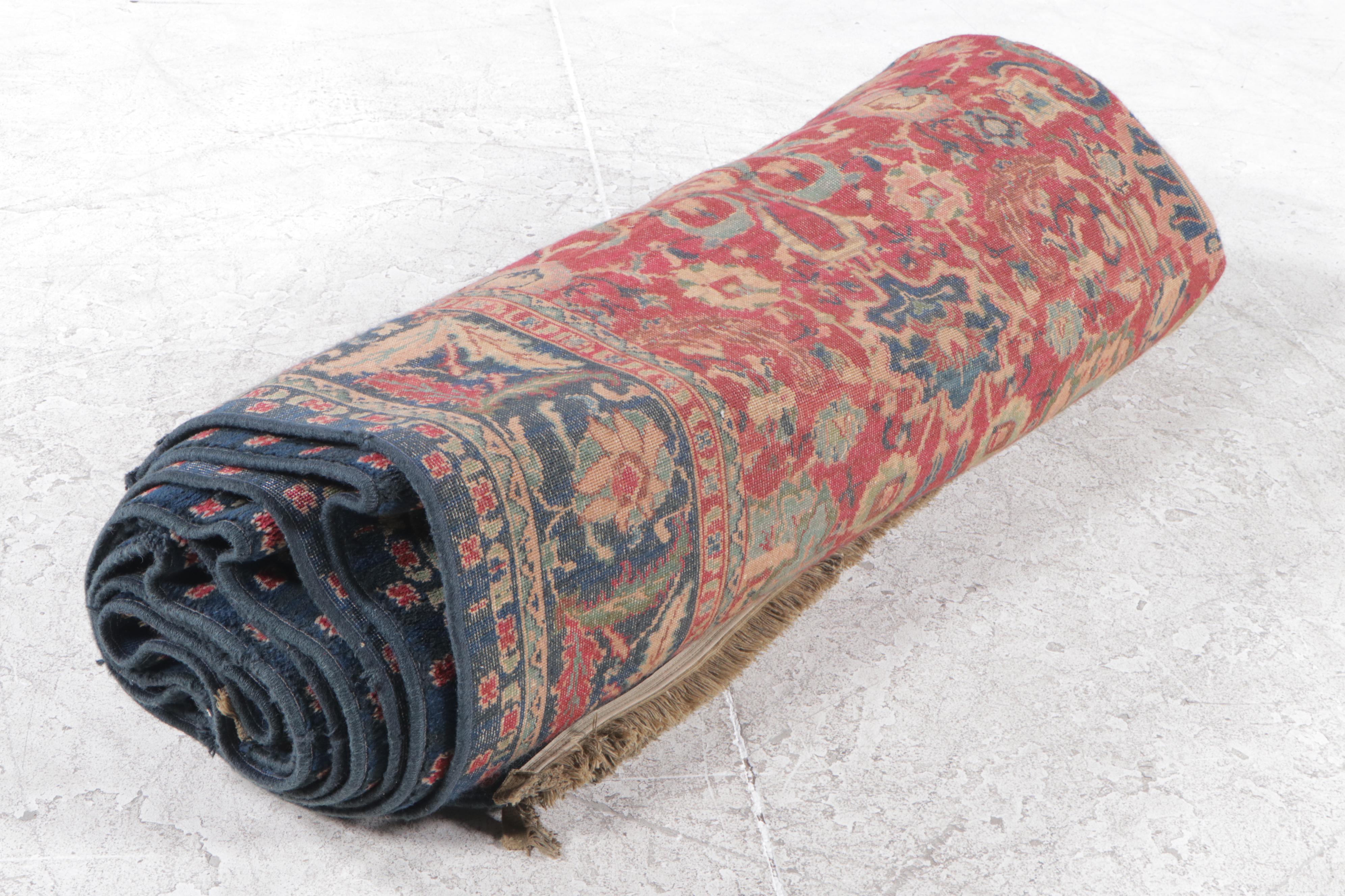 8'7 x 12'3 Machine Made Persian Tabriz Style Room Sized Rug