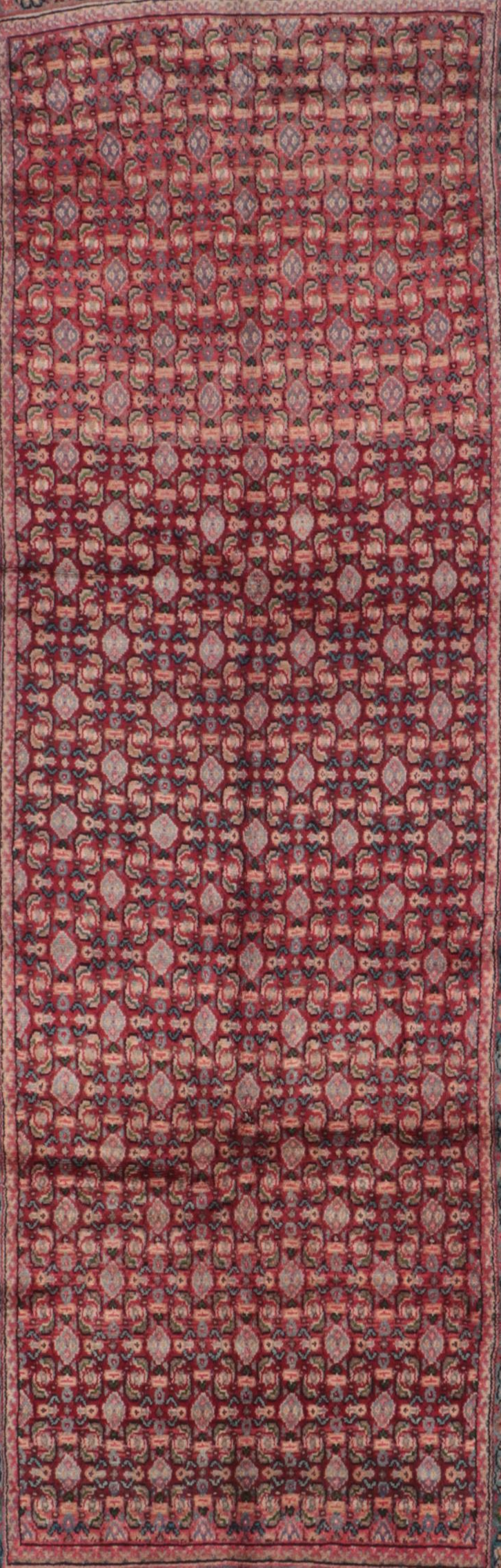 3'4 x 9'8 Hand-Knotted Persian Veramin Long Rug