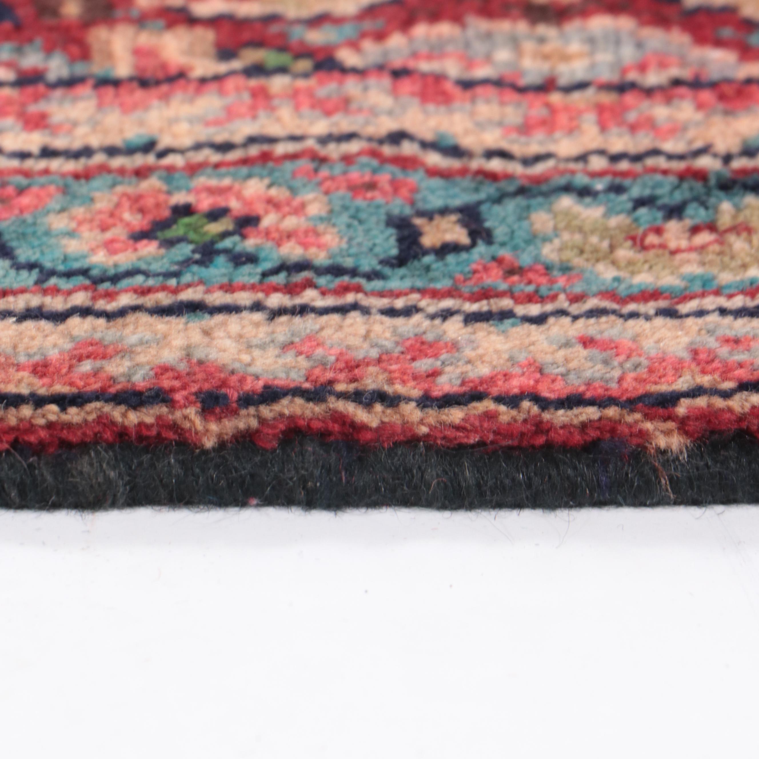 3'4 x 9'8 Hand-Knotted Persian Veramin Long Rug