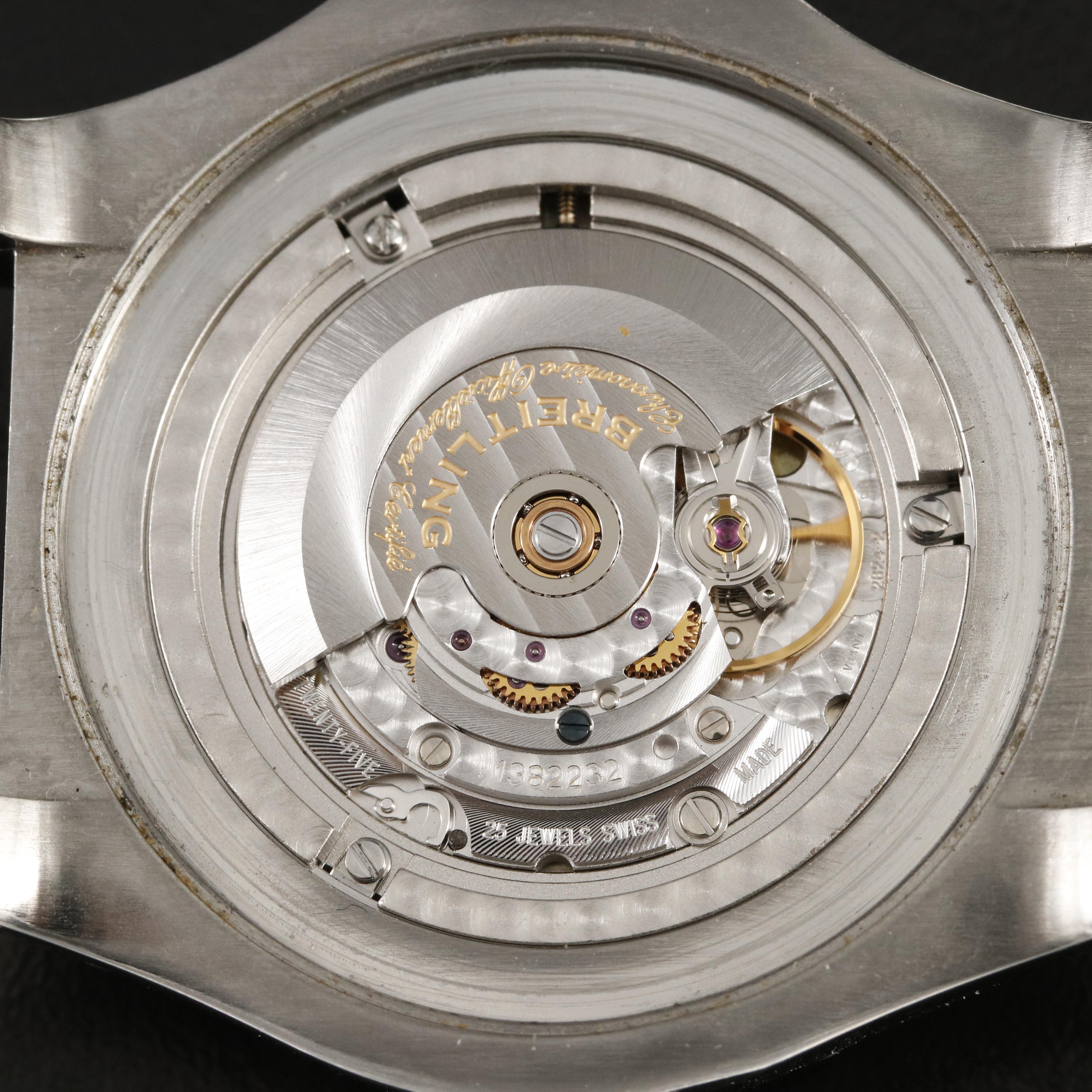 Breitling Avenger Seawolf Stainless Steel Watch