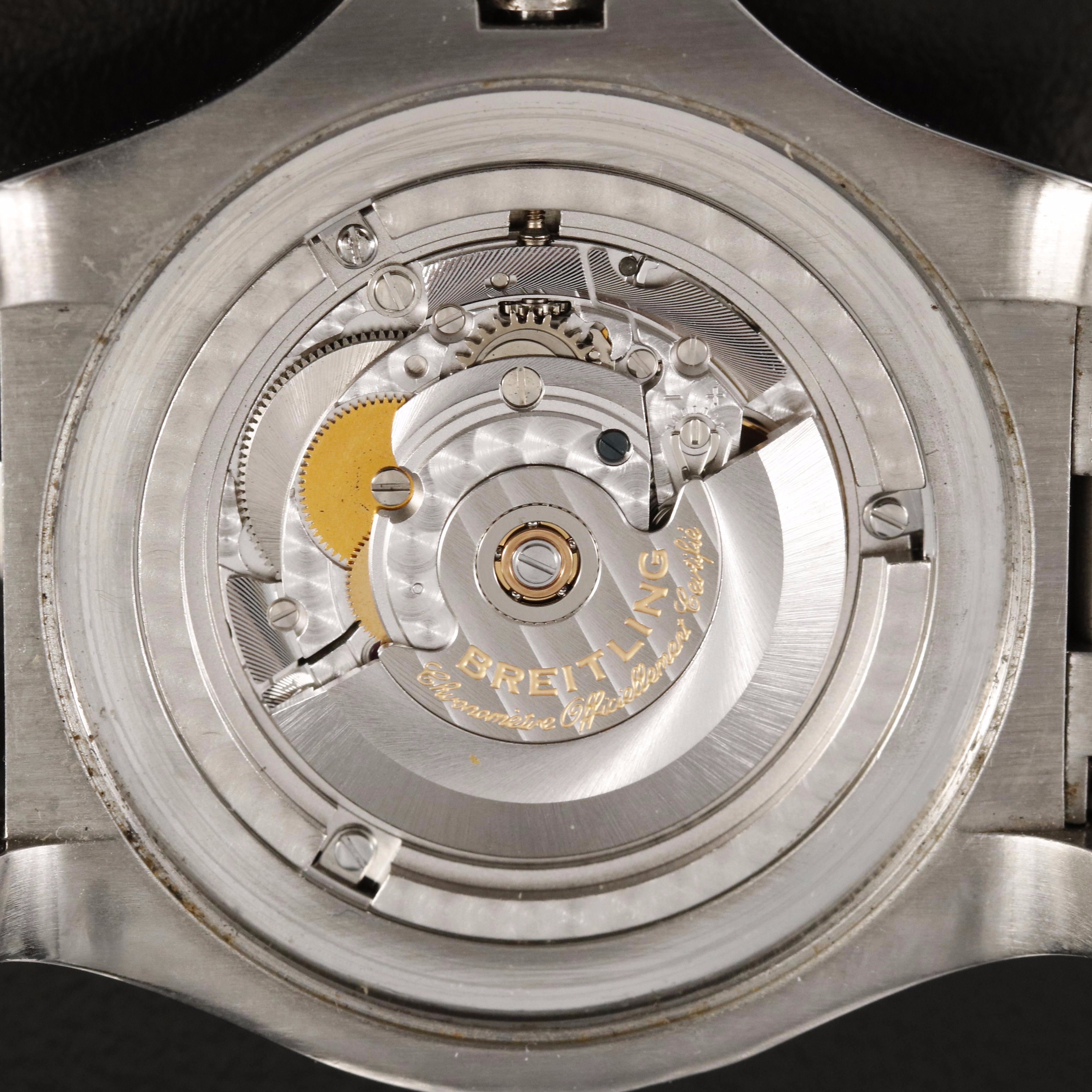 Breitling Avenger Seawolf Stainless Steel Watch