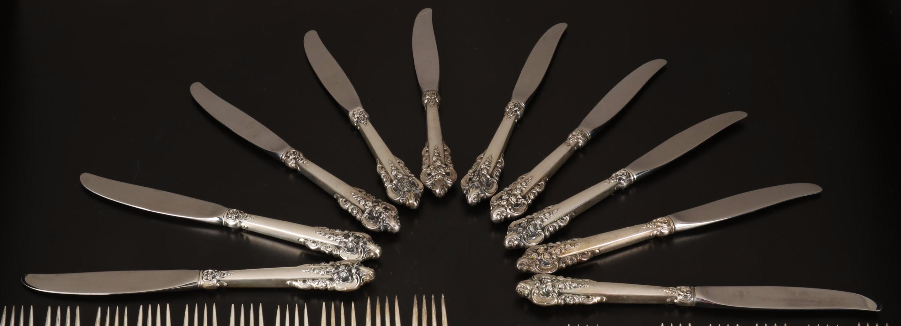 Wallace Silver "Grand Baroque" Sterling Silver Flatware