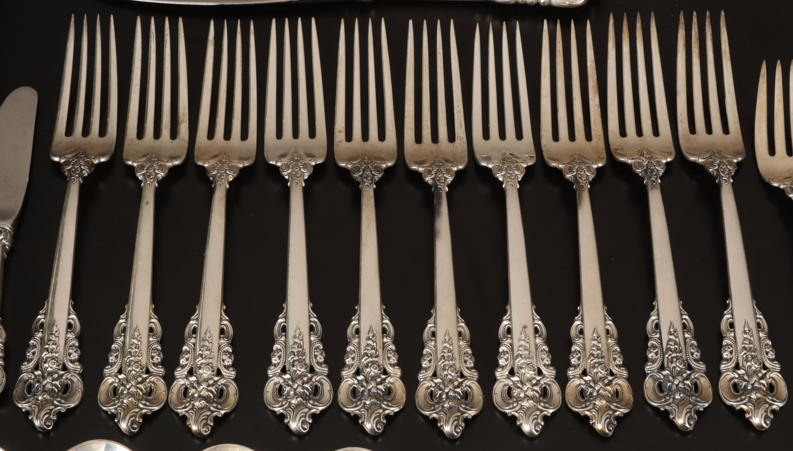 Wallace Silver "Grand Baroque" Sterling Silver Flatware