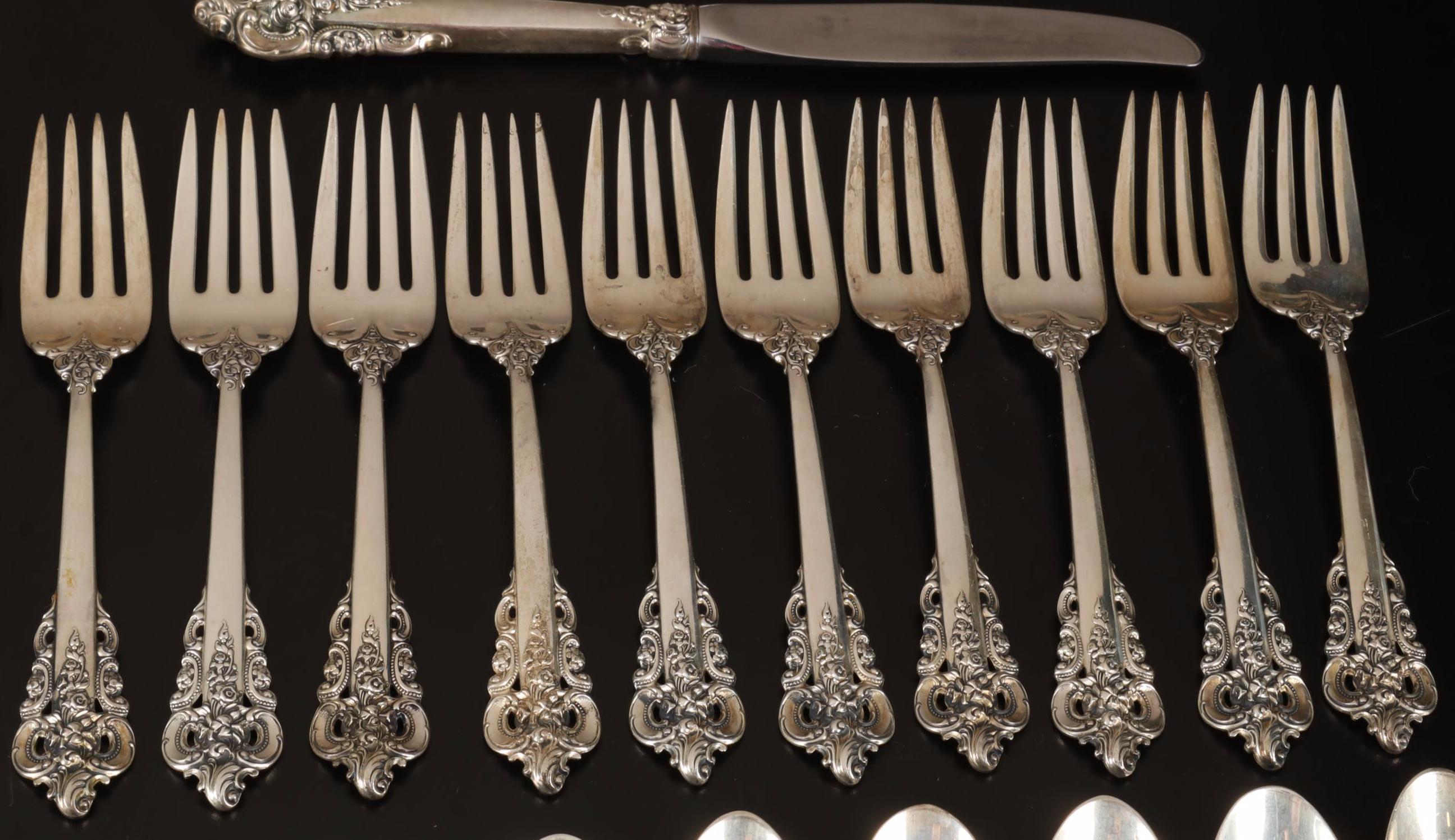 Wallace Silver "Grand Baroque" Sterling Silver Flatware