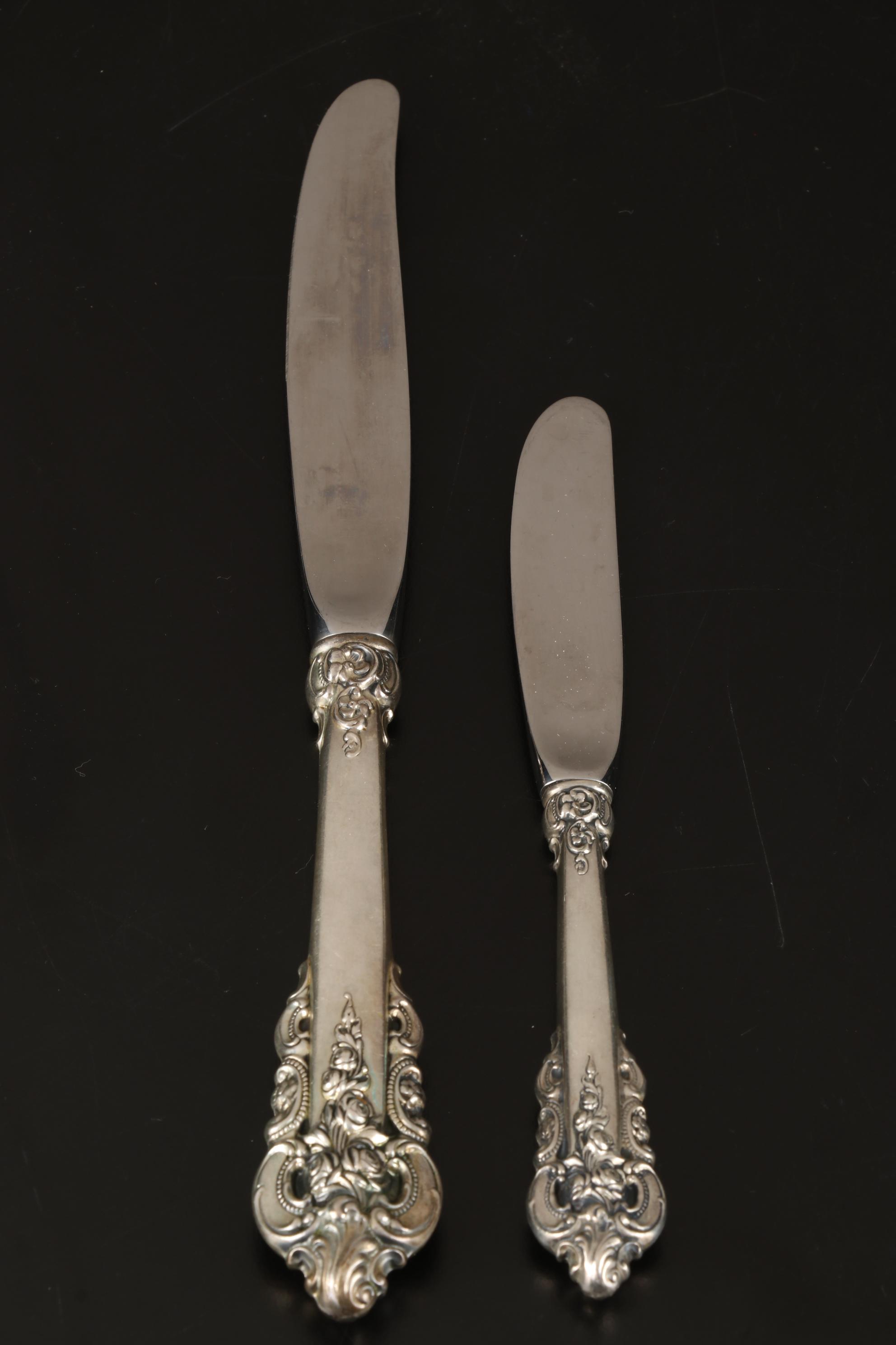 Wallace Silver "Grand Baroque" Sterling Silver Flatware
