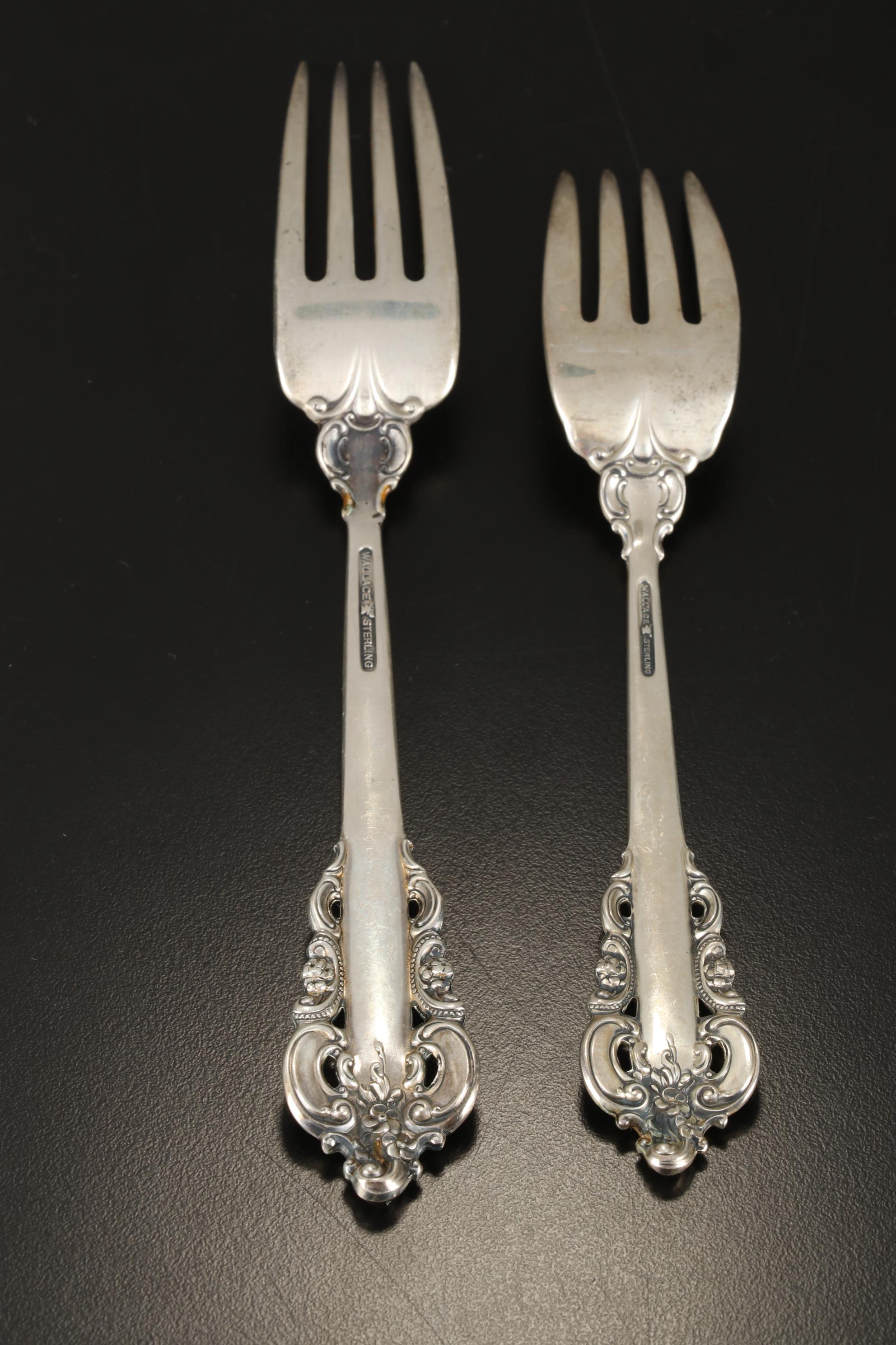 Wallace Silver "Grand Baroque" Sterling Silver Flatware