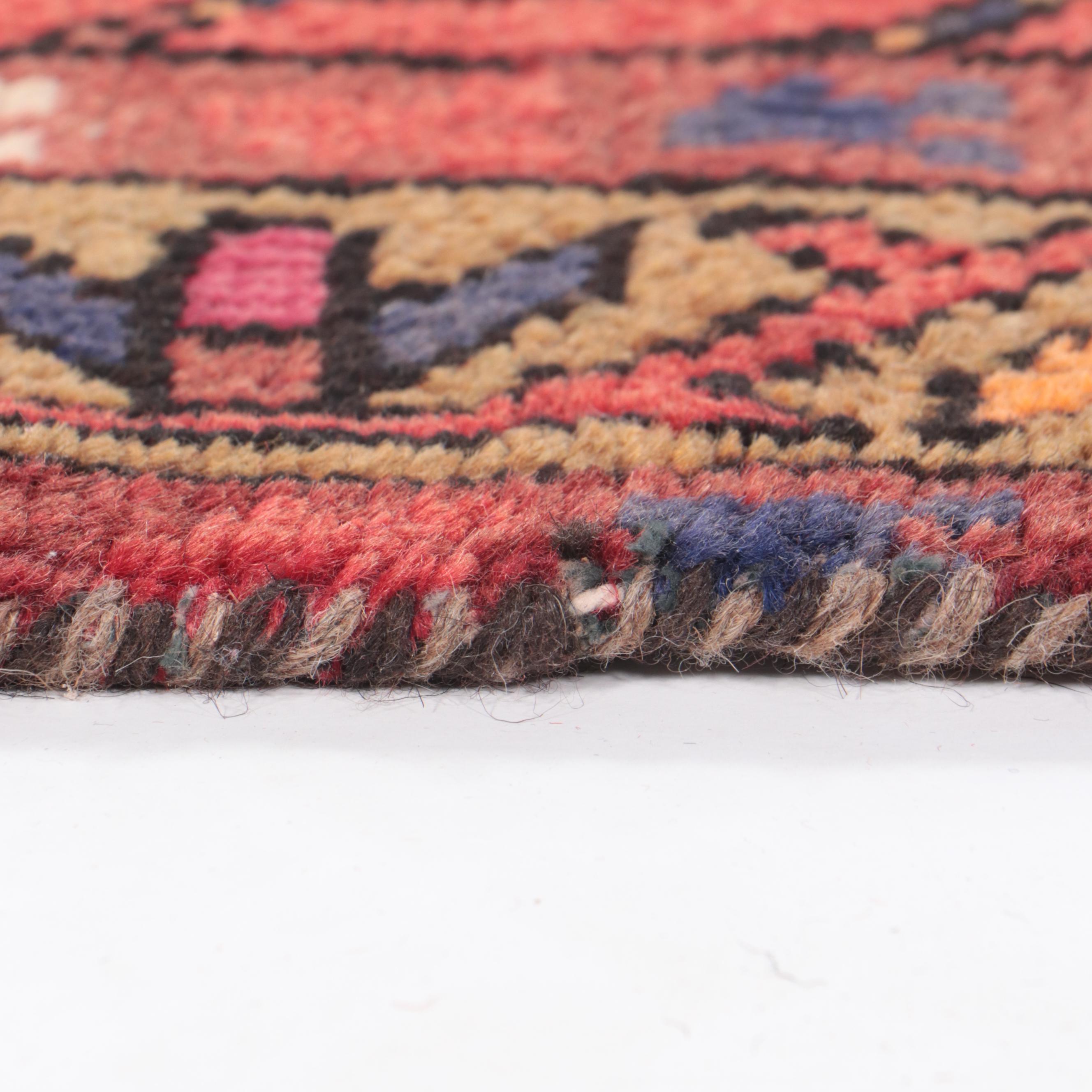 3'1 x 13' Hand-Knotted Persian Qashqai Long Rug