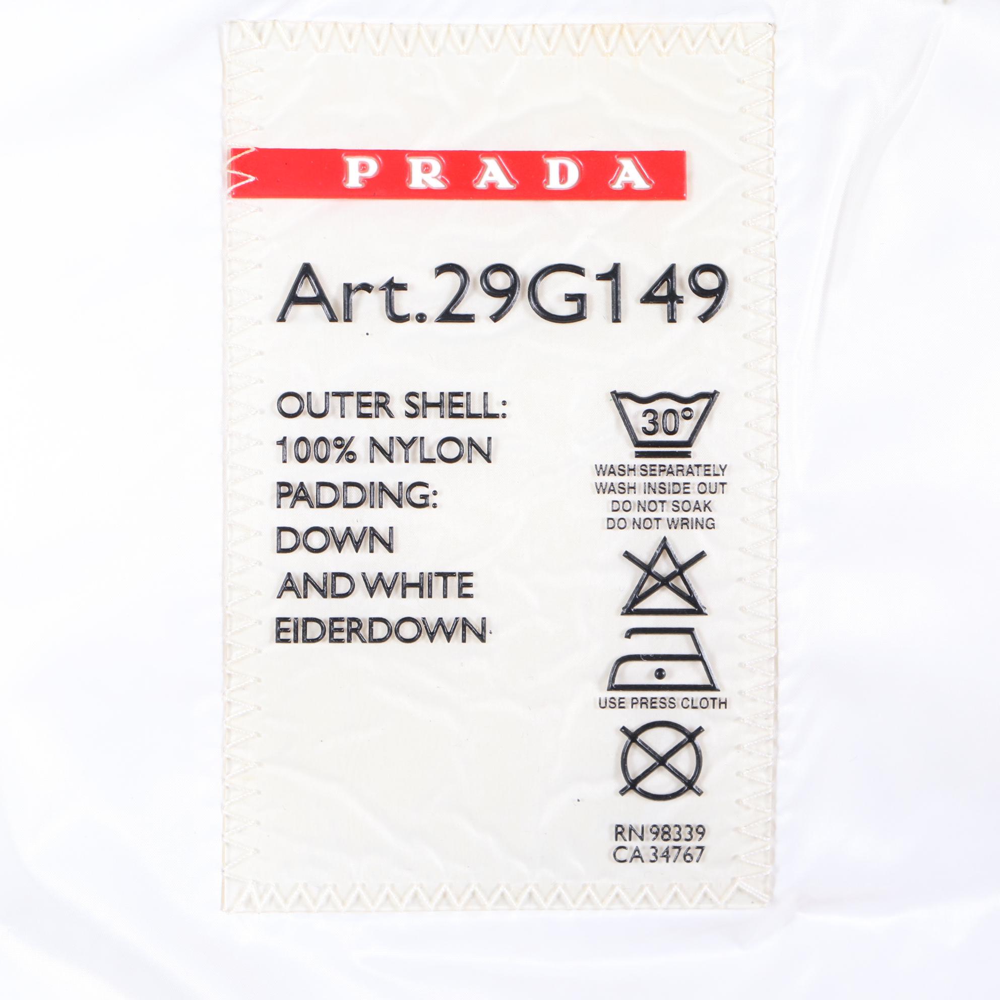 Prada Linea Rossa Quilted Nylon Vest