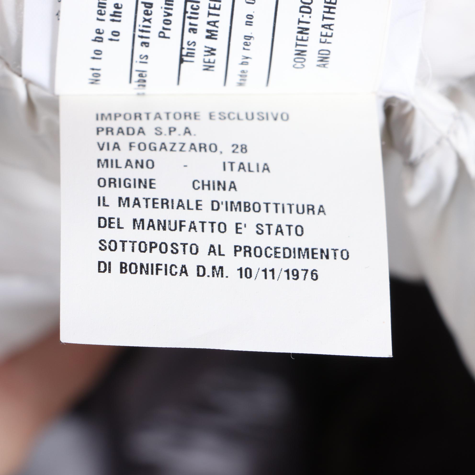 Prada Linea Rossa Quilted Nylon Vest