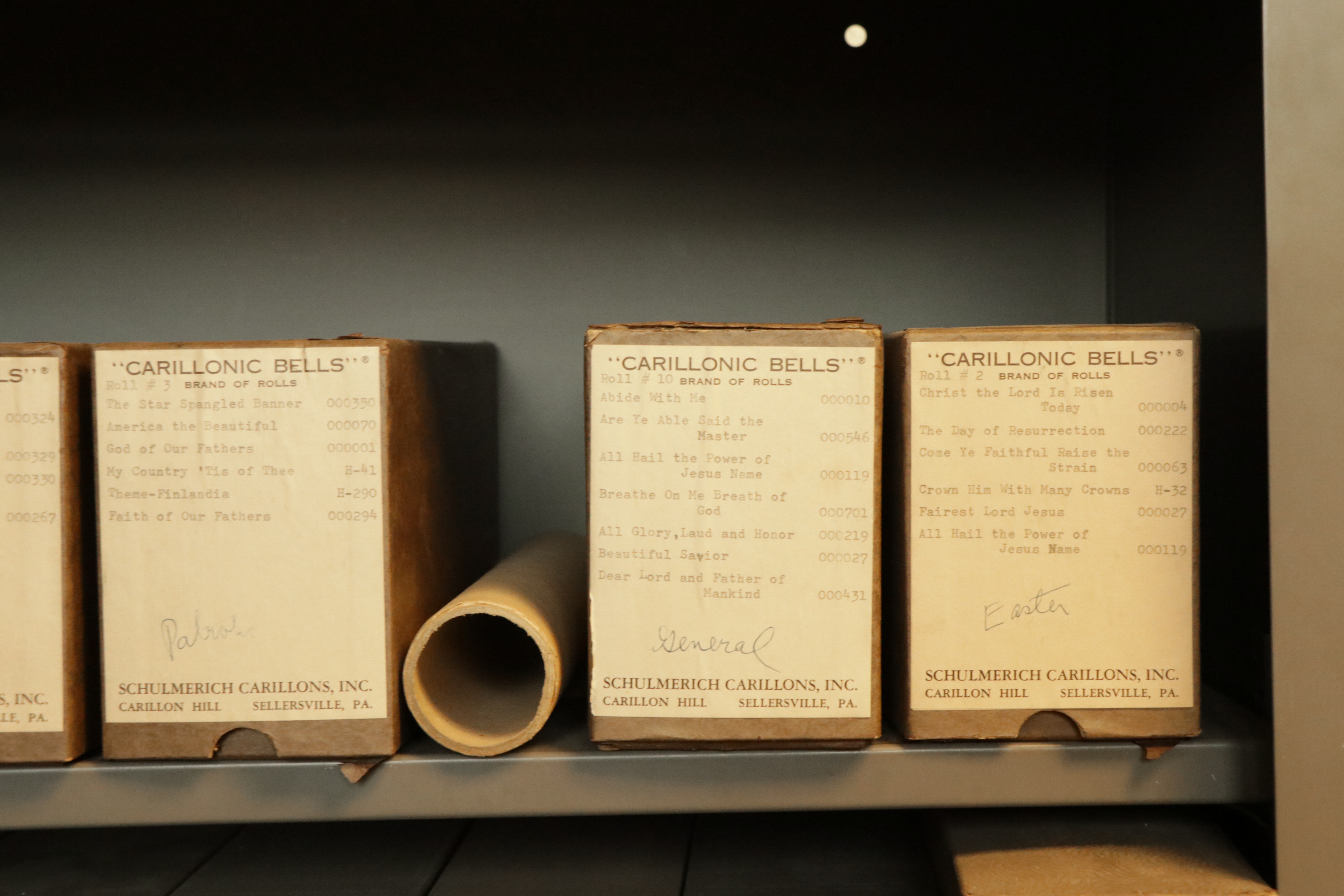 Schulmerich Model 180 Series Coronation Carillon and "Auto-Bell" Roll Player