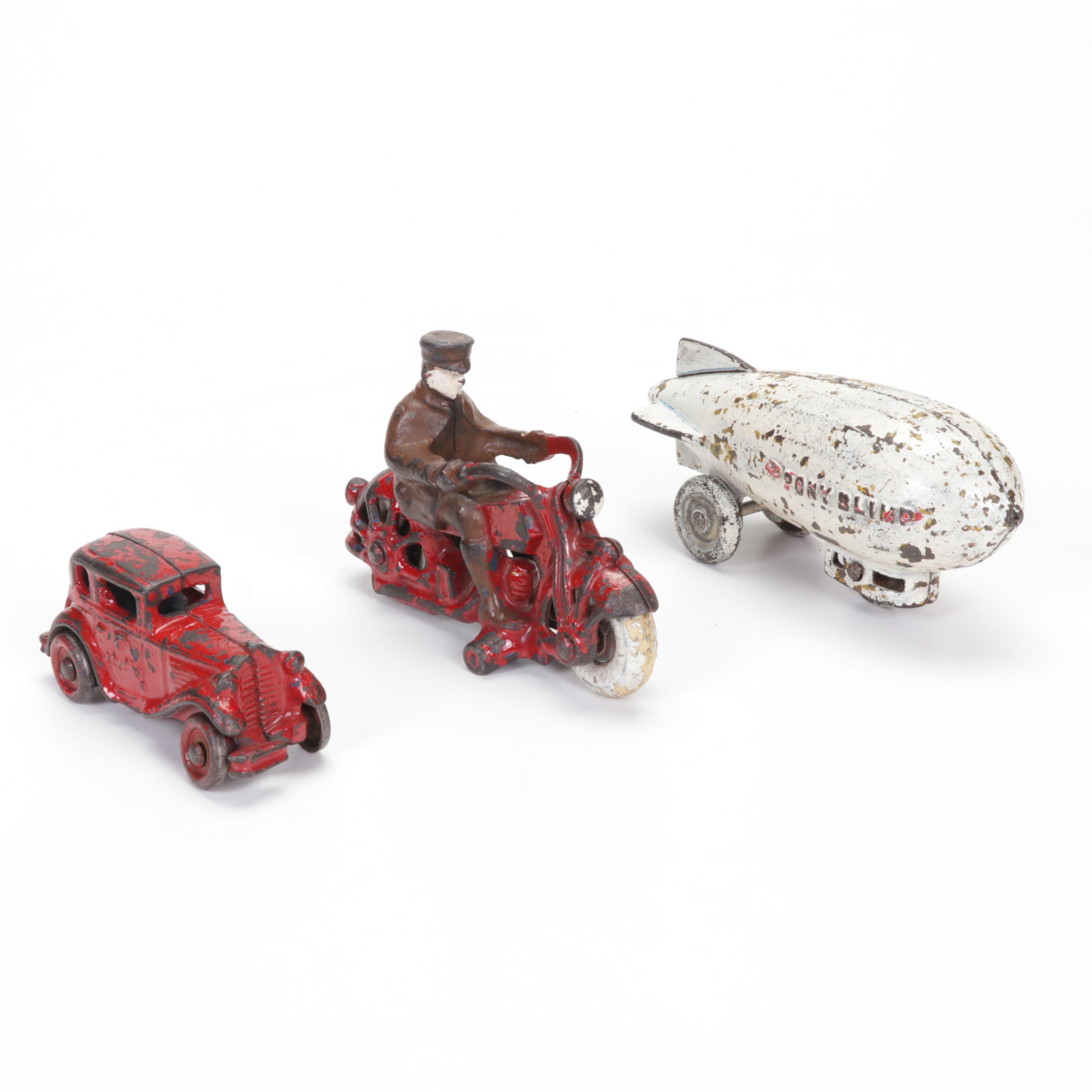 Ertl Diecast "Antique Fordson" Tractors, John Deere Model "D" Tractor and More