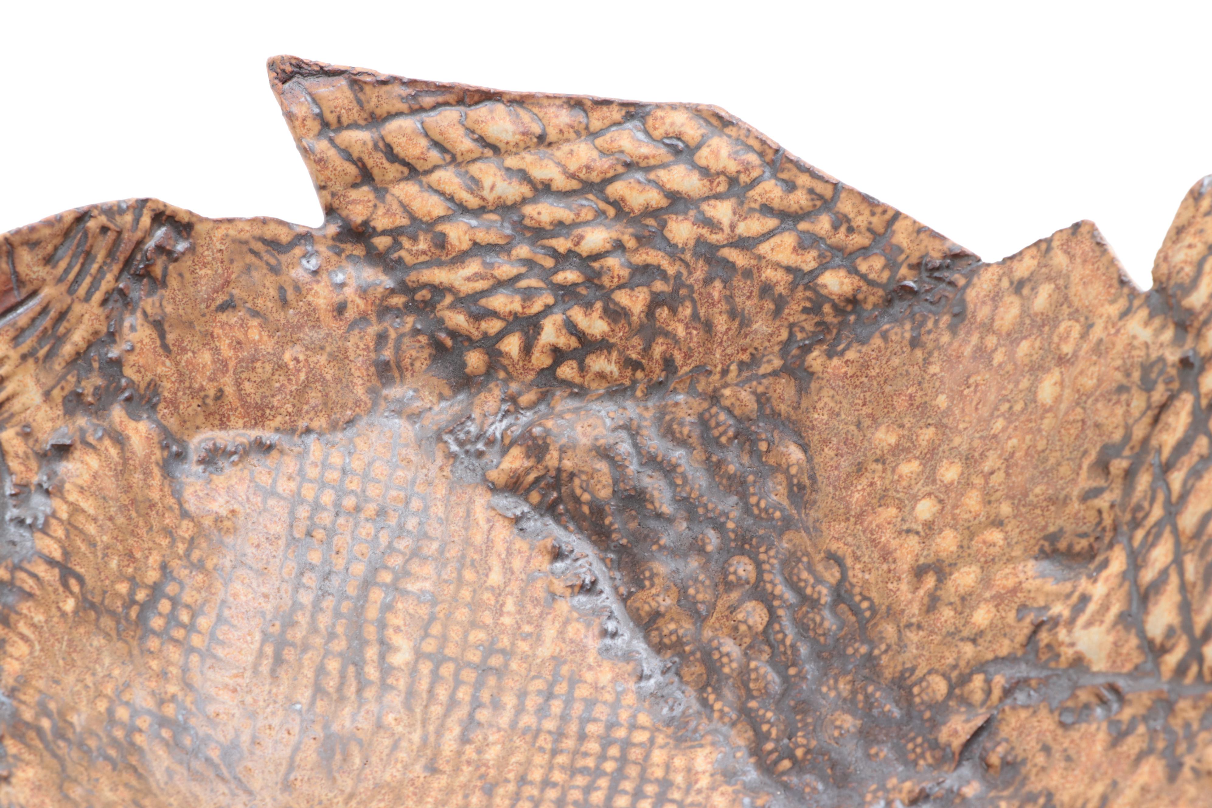 Slab Constructed Earthenware Decorative Bowl