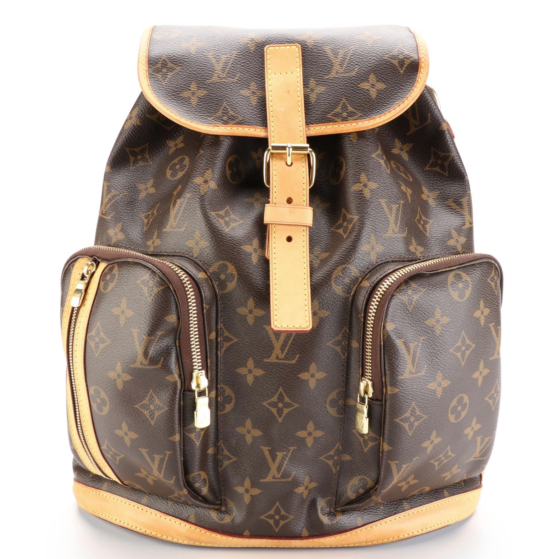 Louis Vuitton Sac à Dos Bosphore in Monogram Canvas and Vachetta Leather