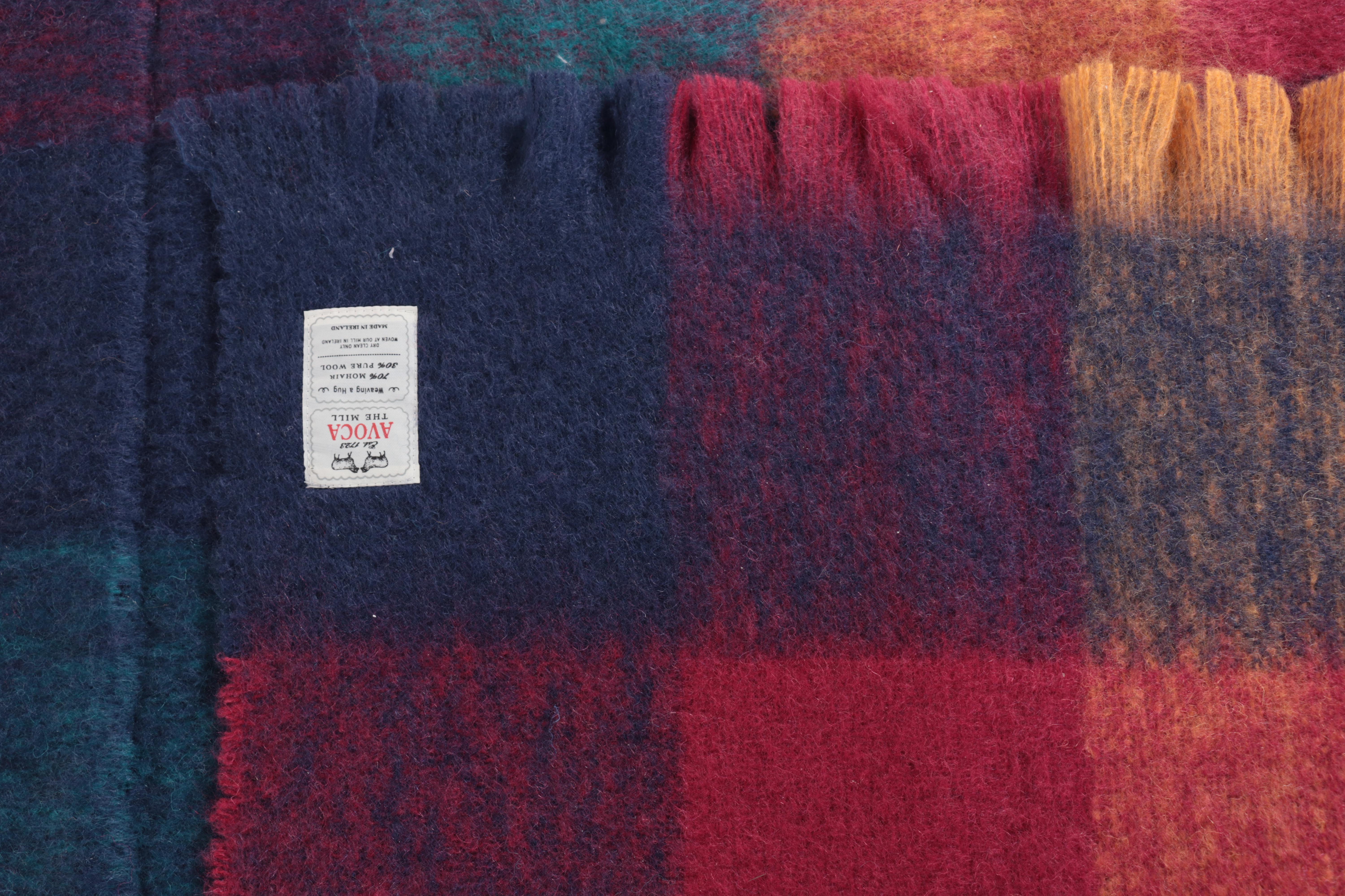 Avoca Wool and Mohair Blanket