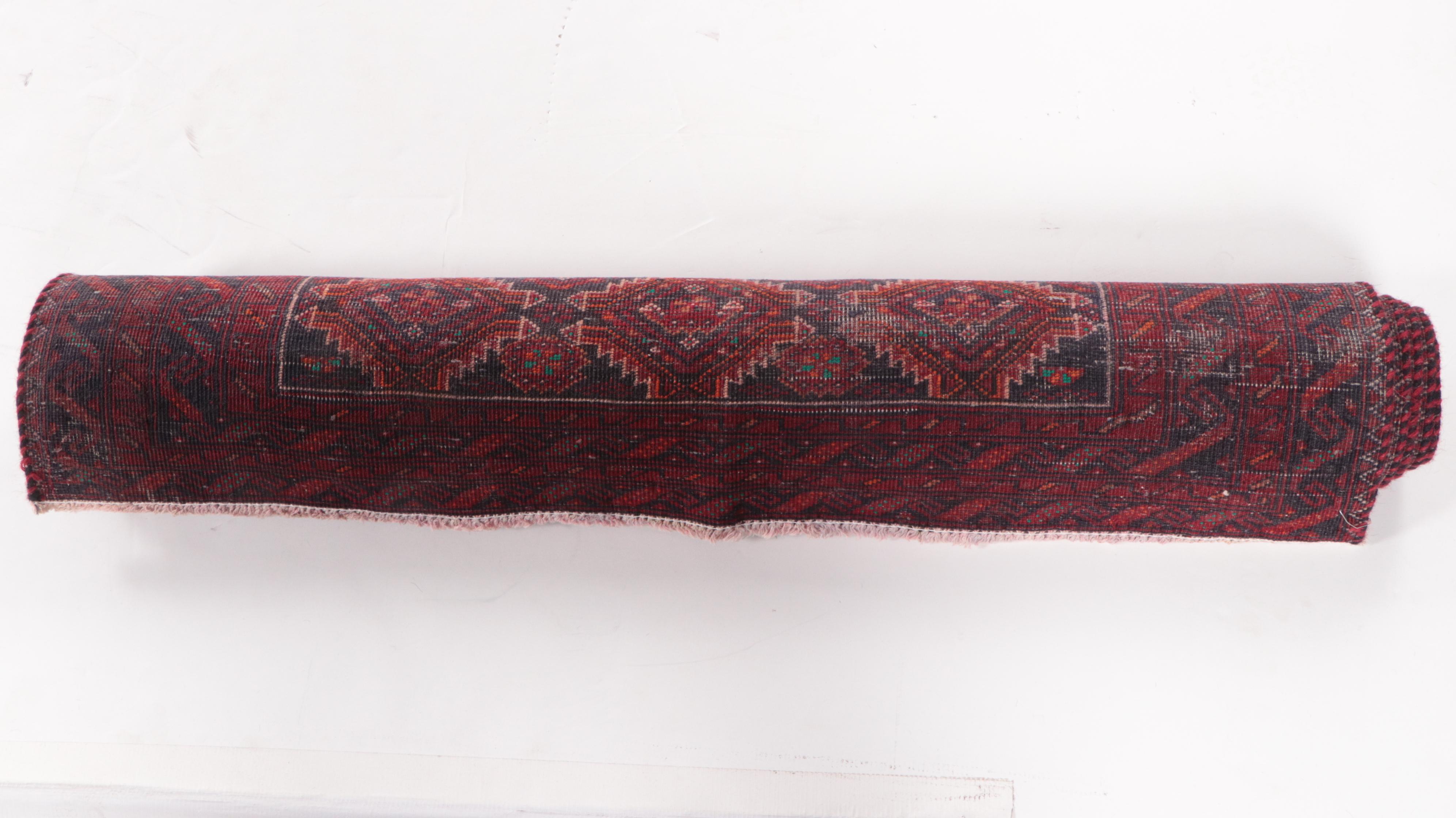 3'5 x 6'10 Hand-Knotted Persian Qashqai Area Rug