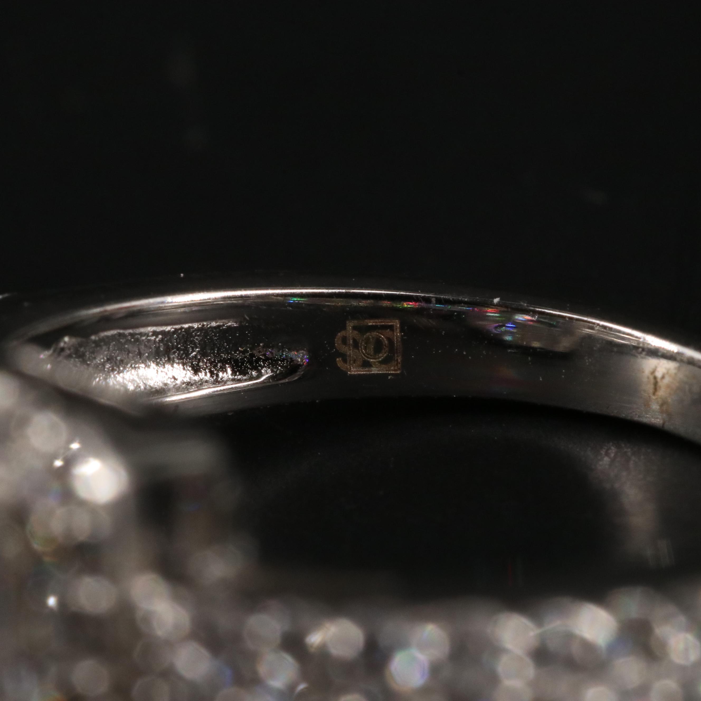 Sterling Silver Cubic Zirconia Ring