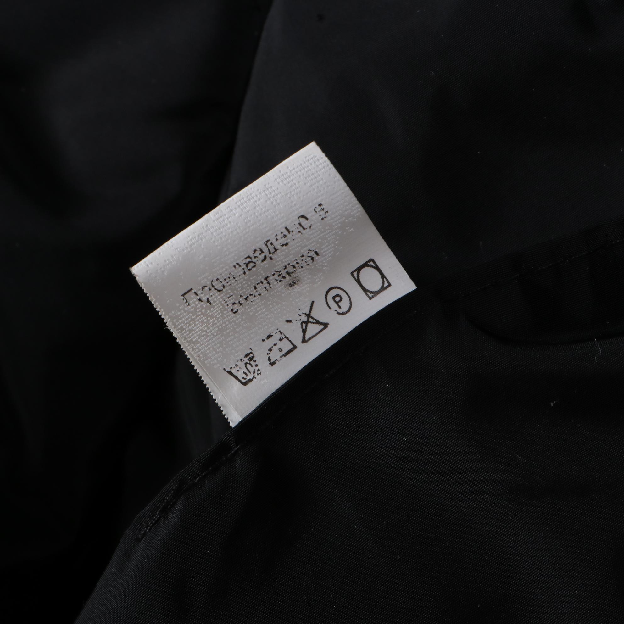 Black Sculpted Puffer Short Jacket