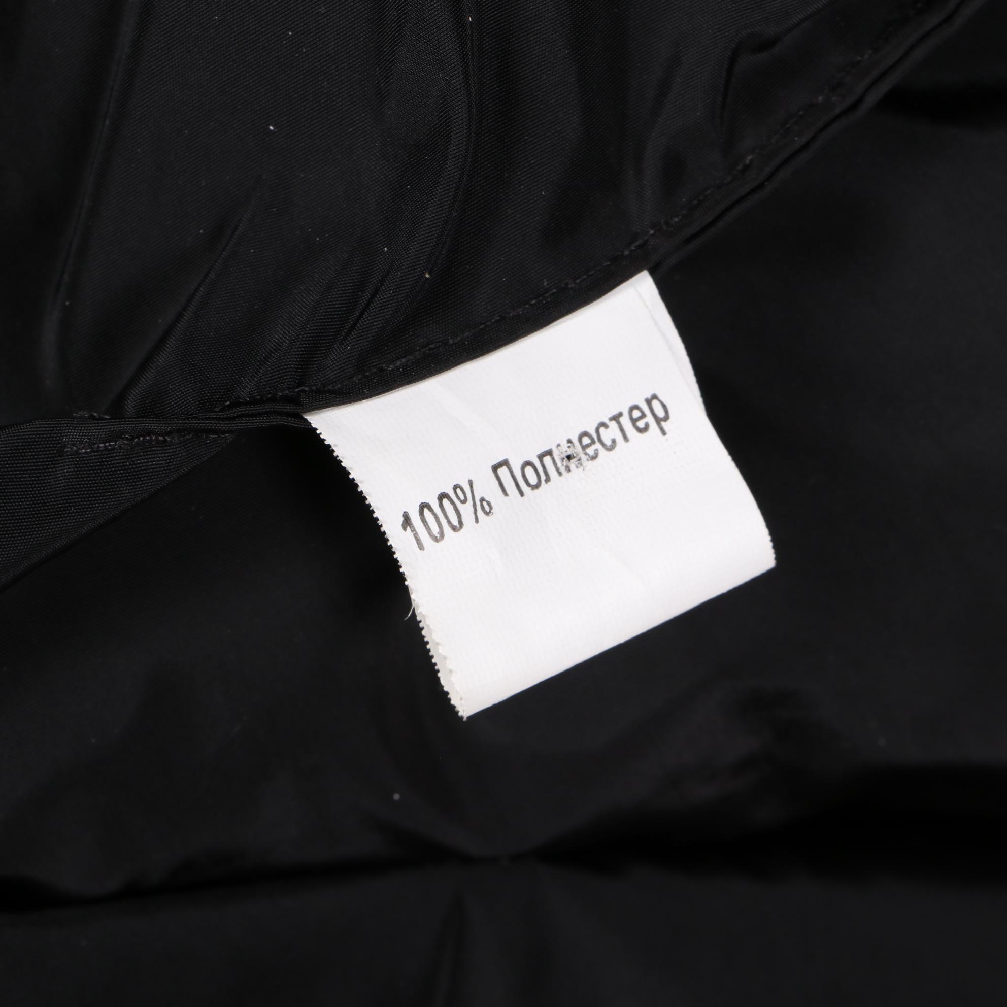 Black Sculpted Puffer Short Jacket