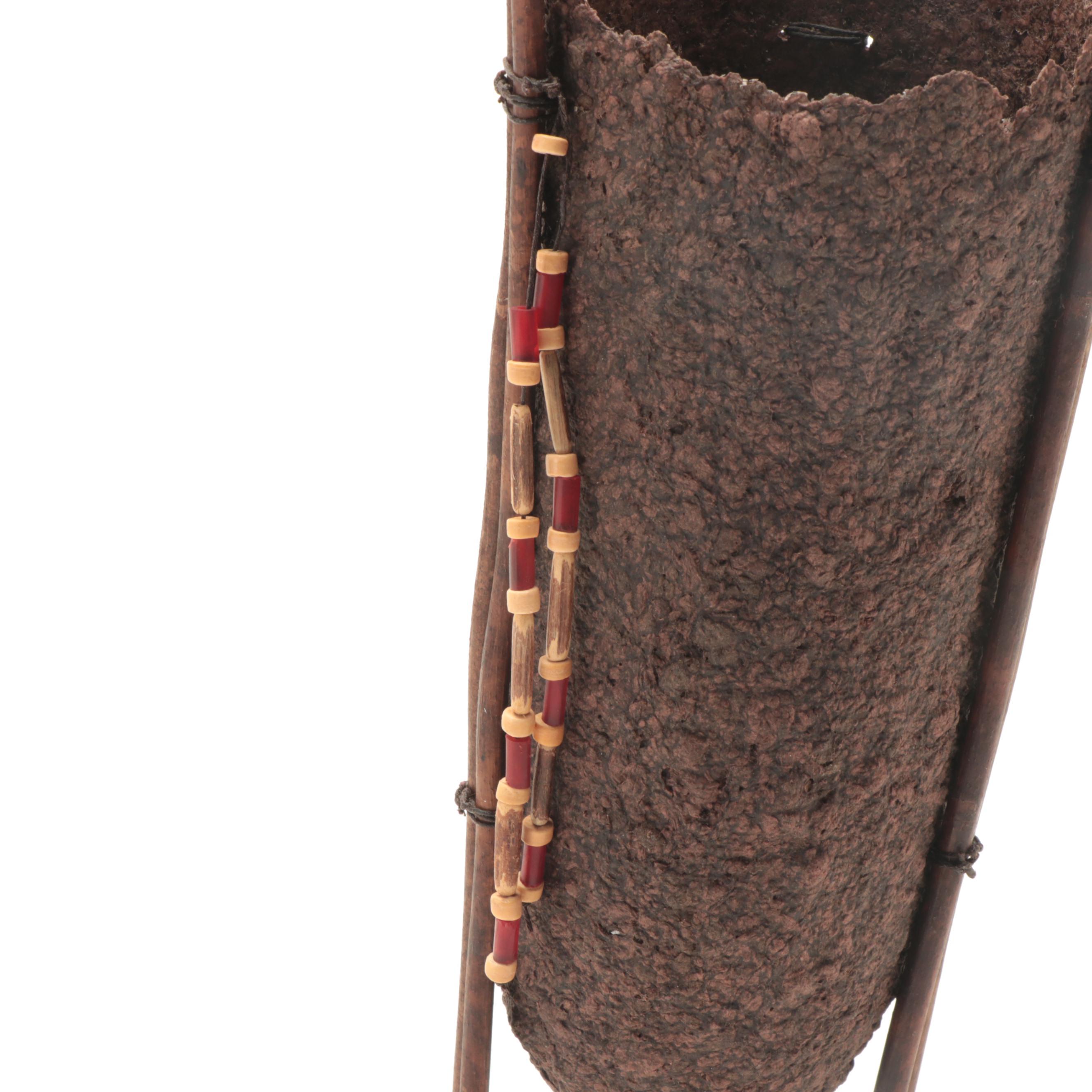 Stacy Howell Recycled Paper and Plant Fiber Vessel