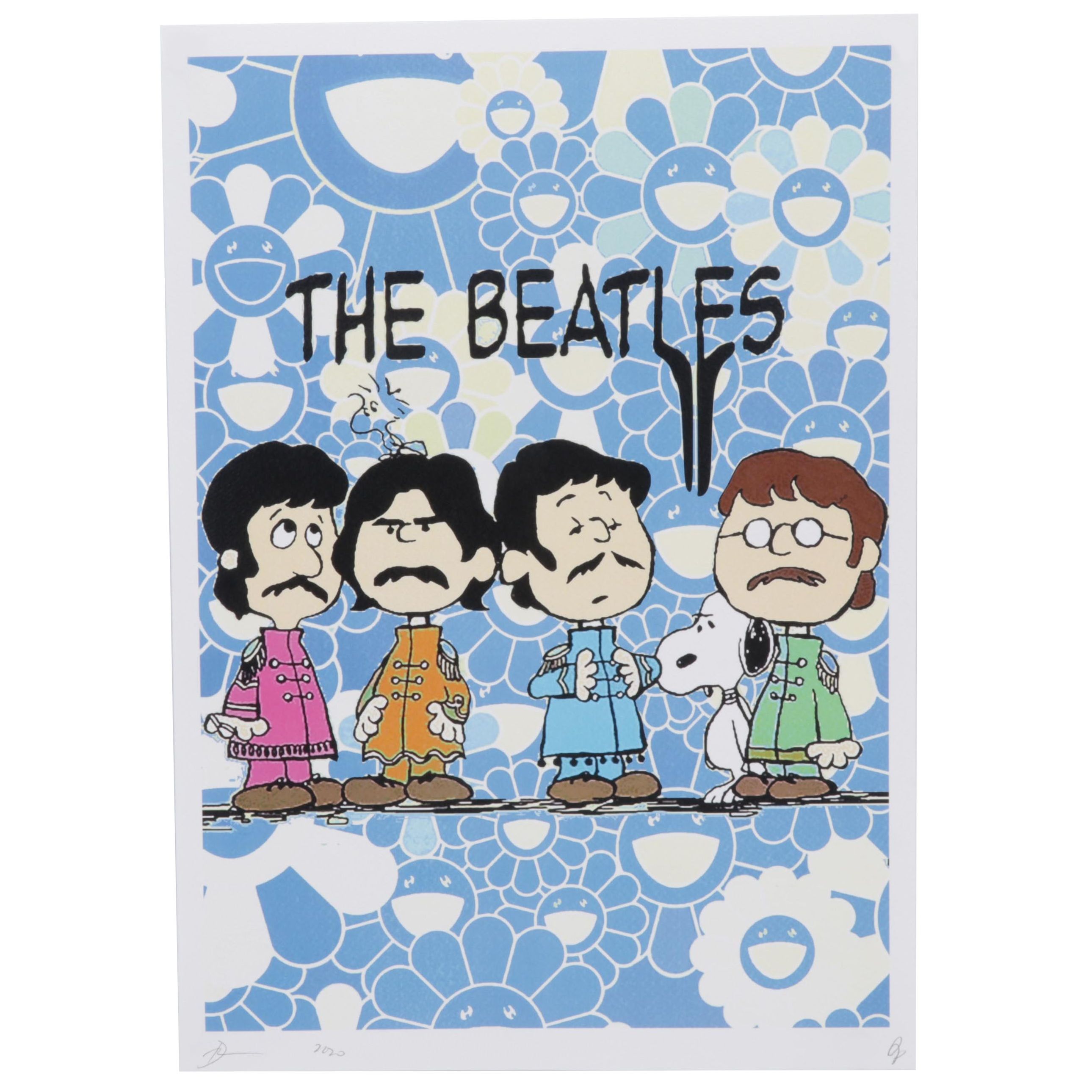 Death NYC Pop Art Graphic Print "Snoop Beatles B" 2020