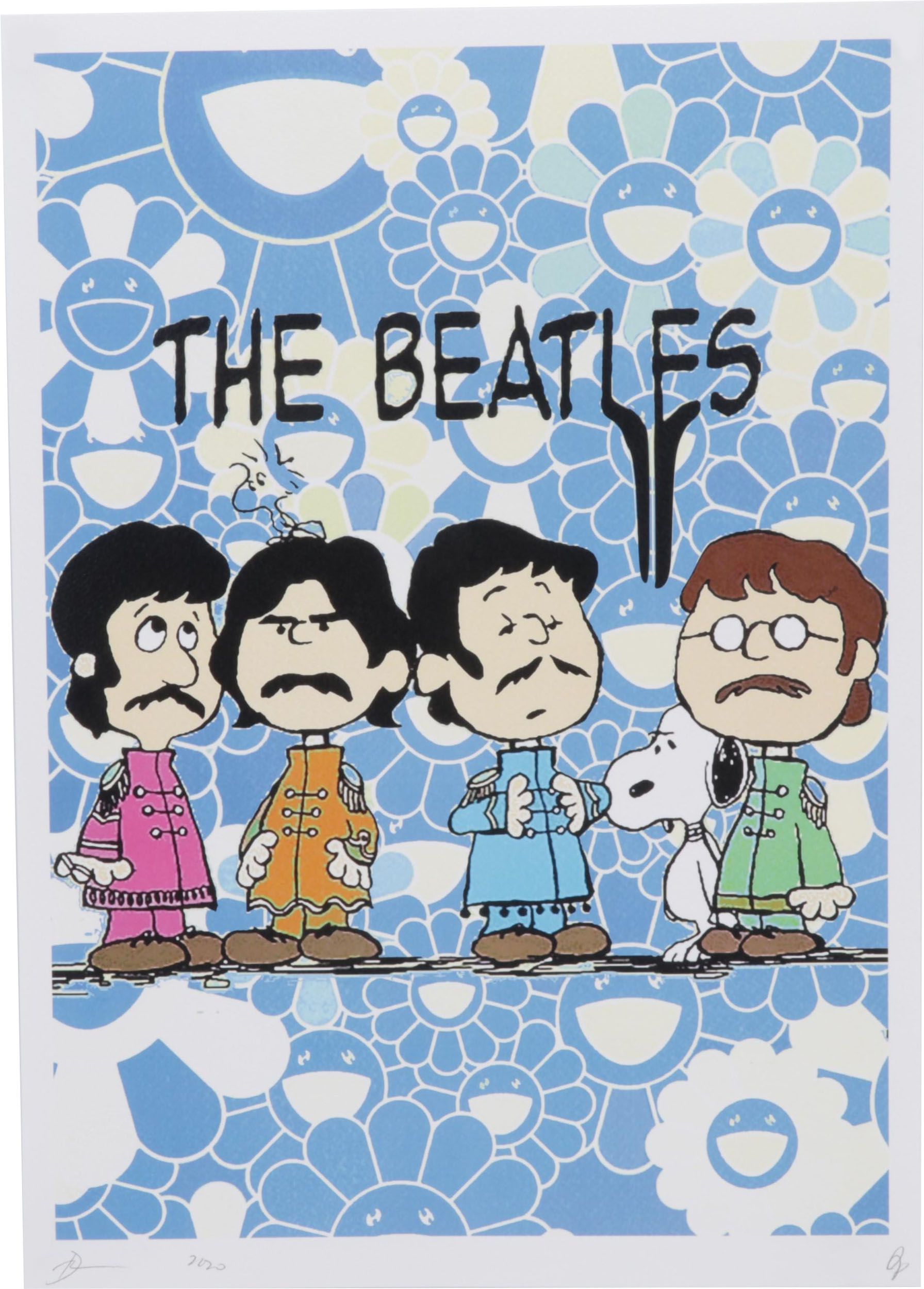 Death NYC Pop Art Graphic Print "Snoop Beatles B" 2020