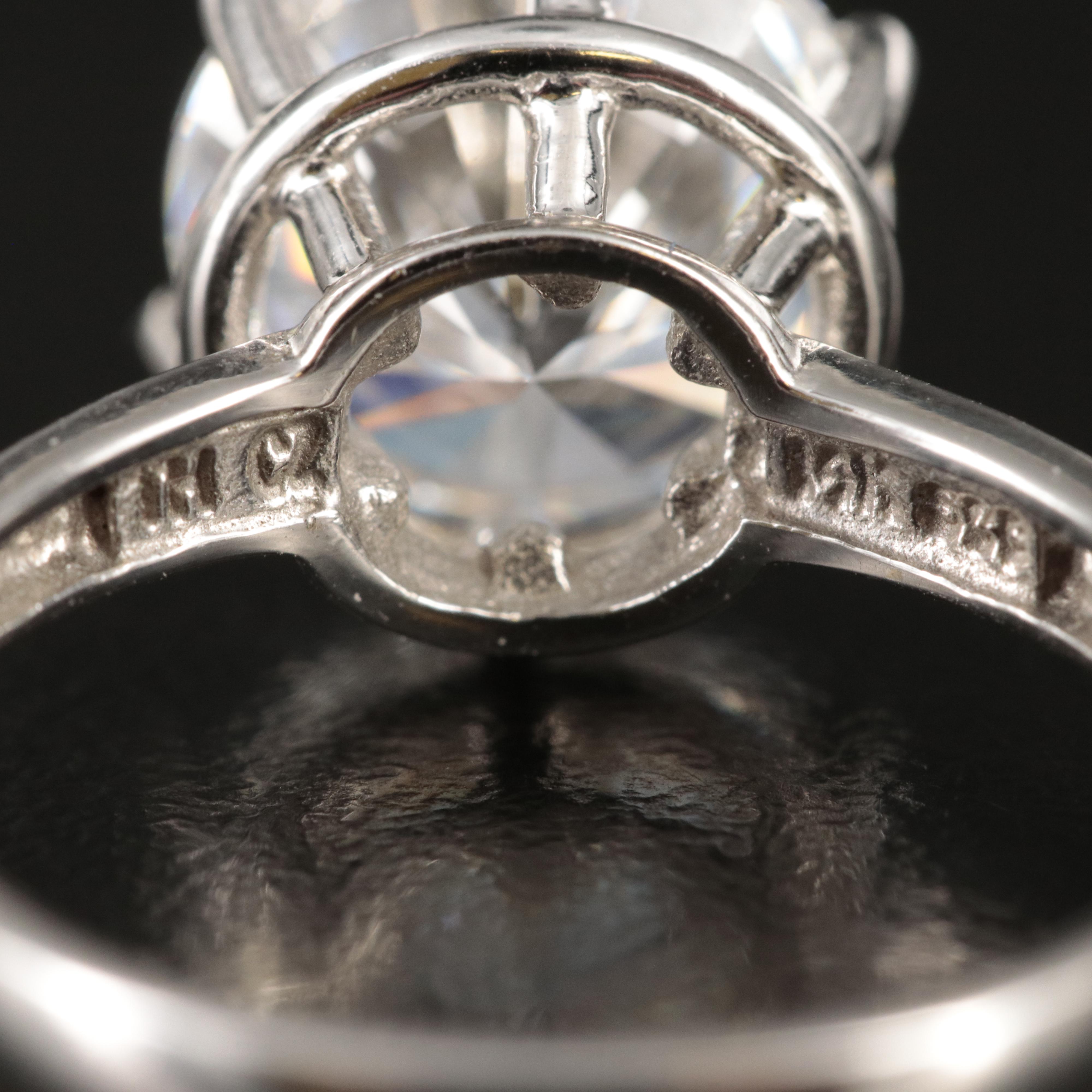 14K Cubic Zirconia Ring