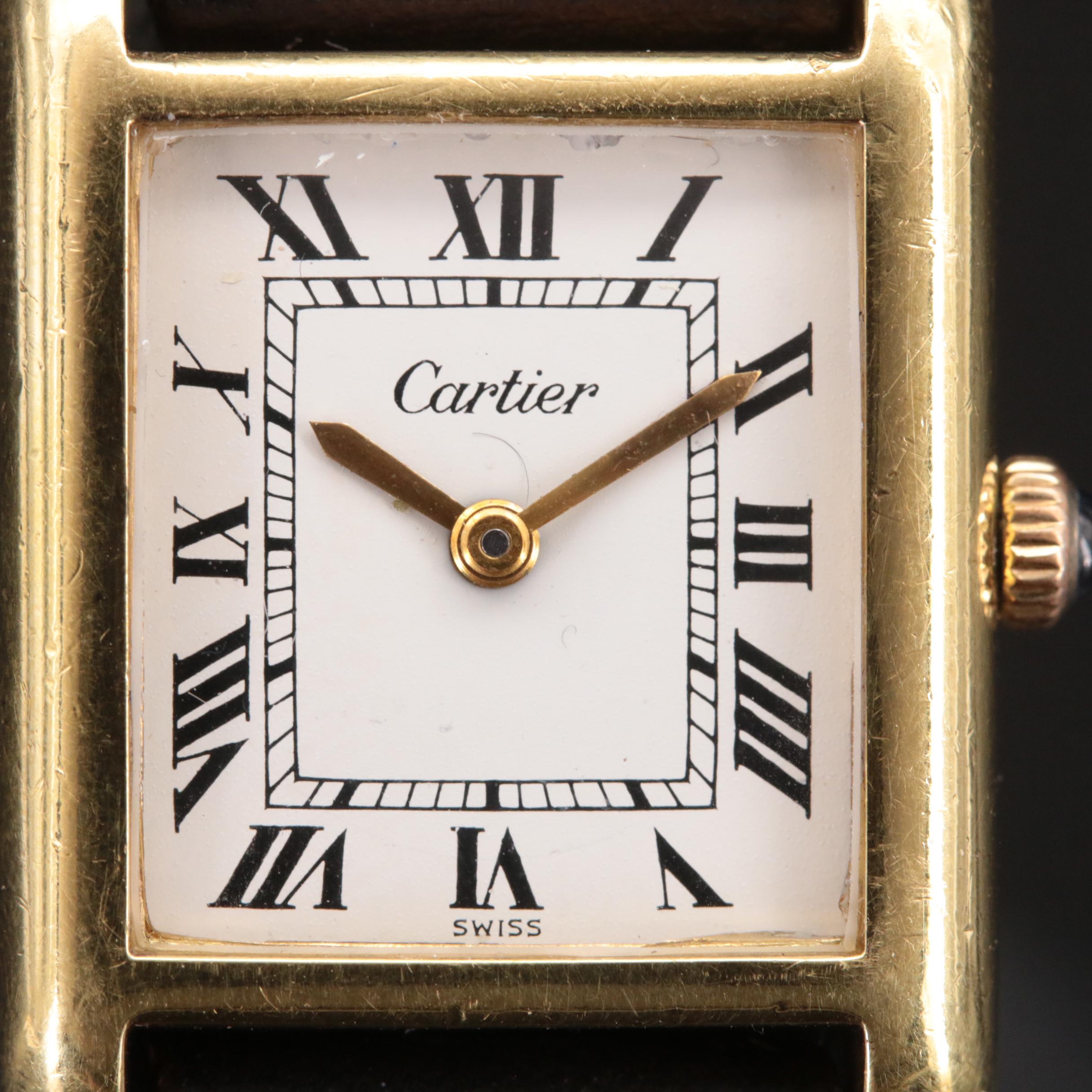 Cartier Tank Solo Hand Wind Watch
