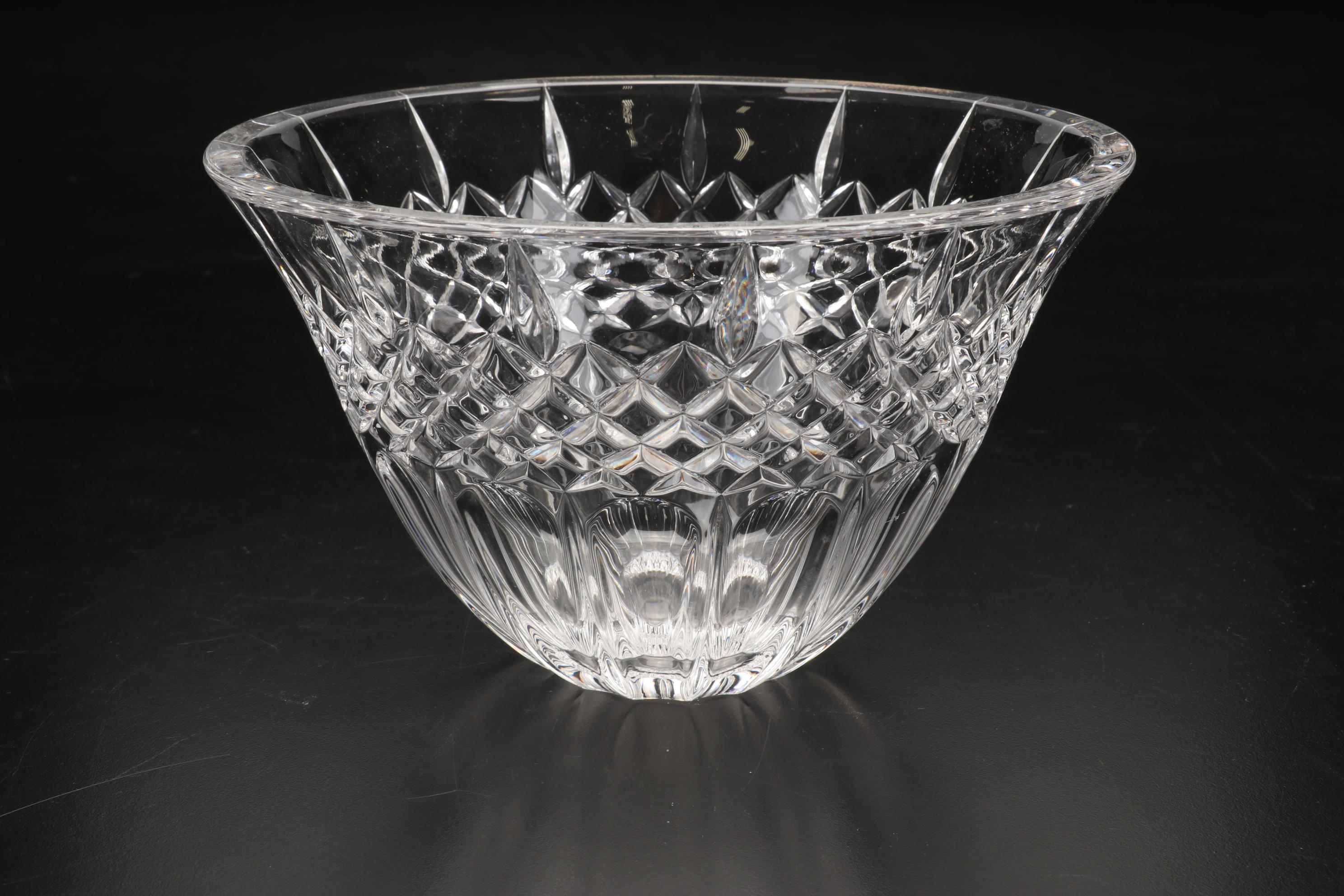 Marquis by Waterford Decorative Bowl & Pitcher with Other Pitchers & Vase