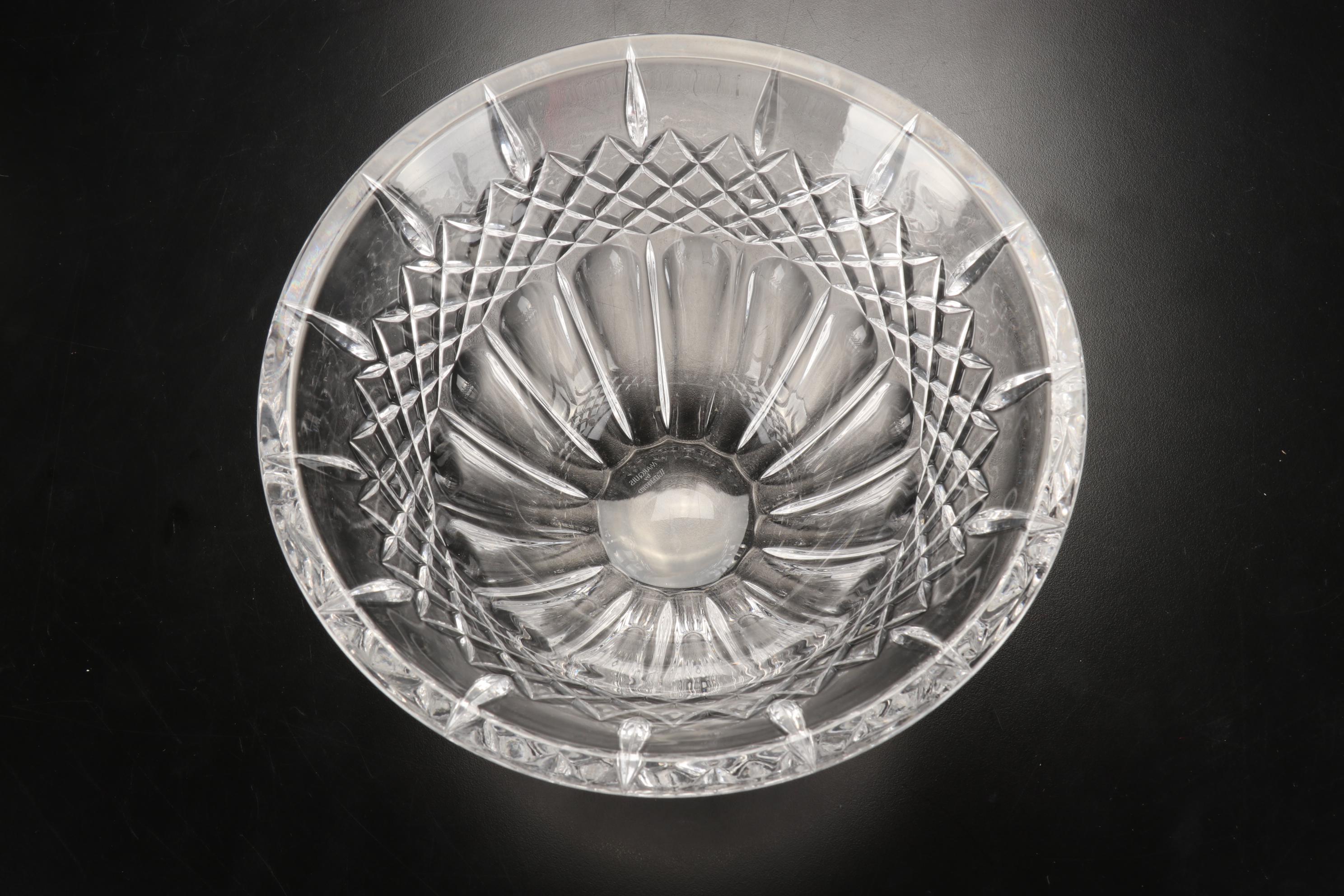 Marquis by Waterford Decorative Bowl & Pitcher with Other Pitchers & Vase