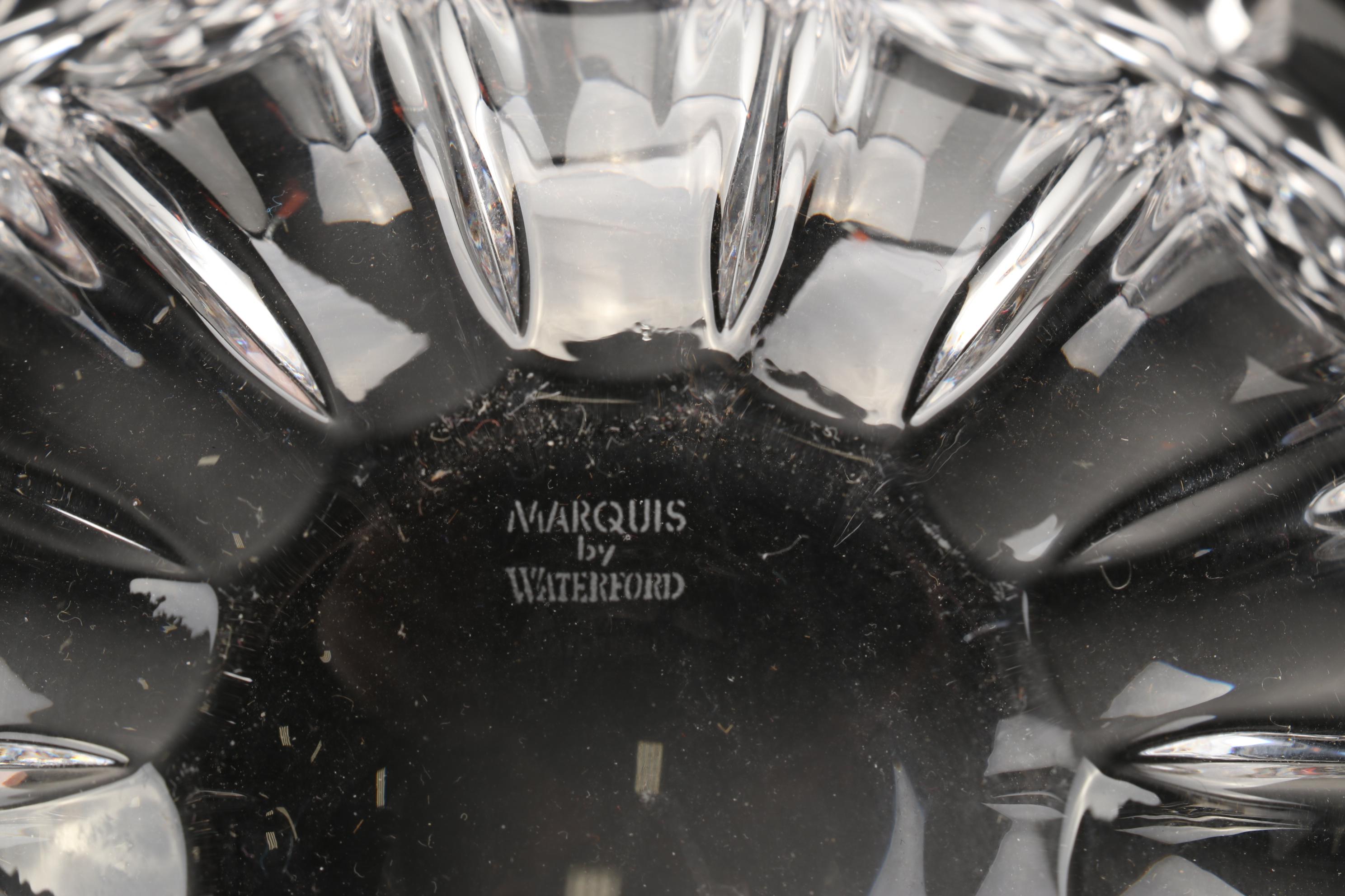 Marquis by Waterford Decorative Bowl & Pitcher with Other Pitchers & Vase