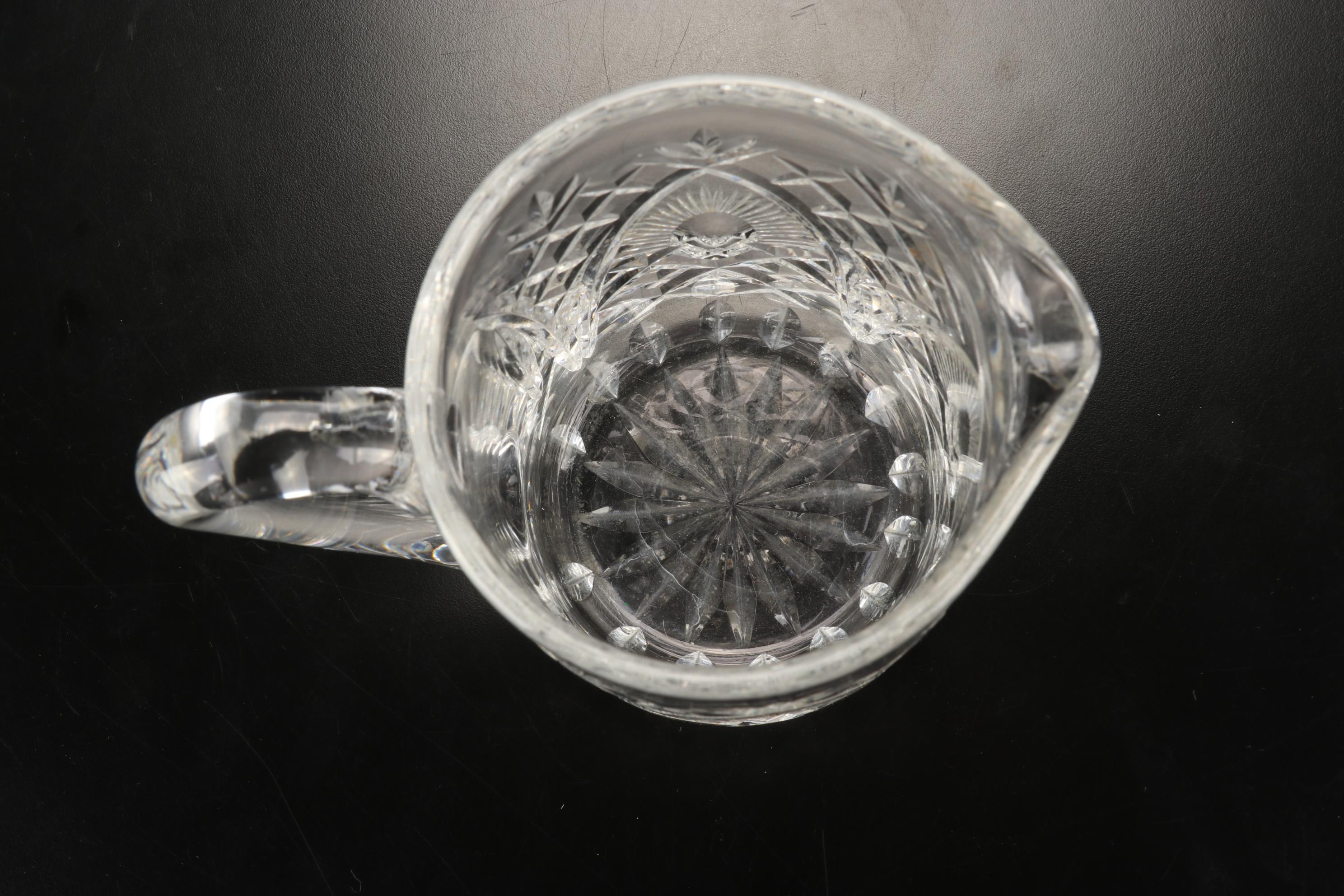 Marquis by Waterford Decorative Bowl & Pitcher with Other Pitchers & Vase