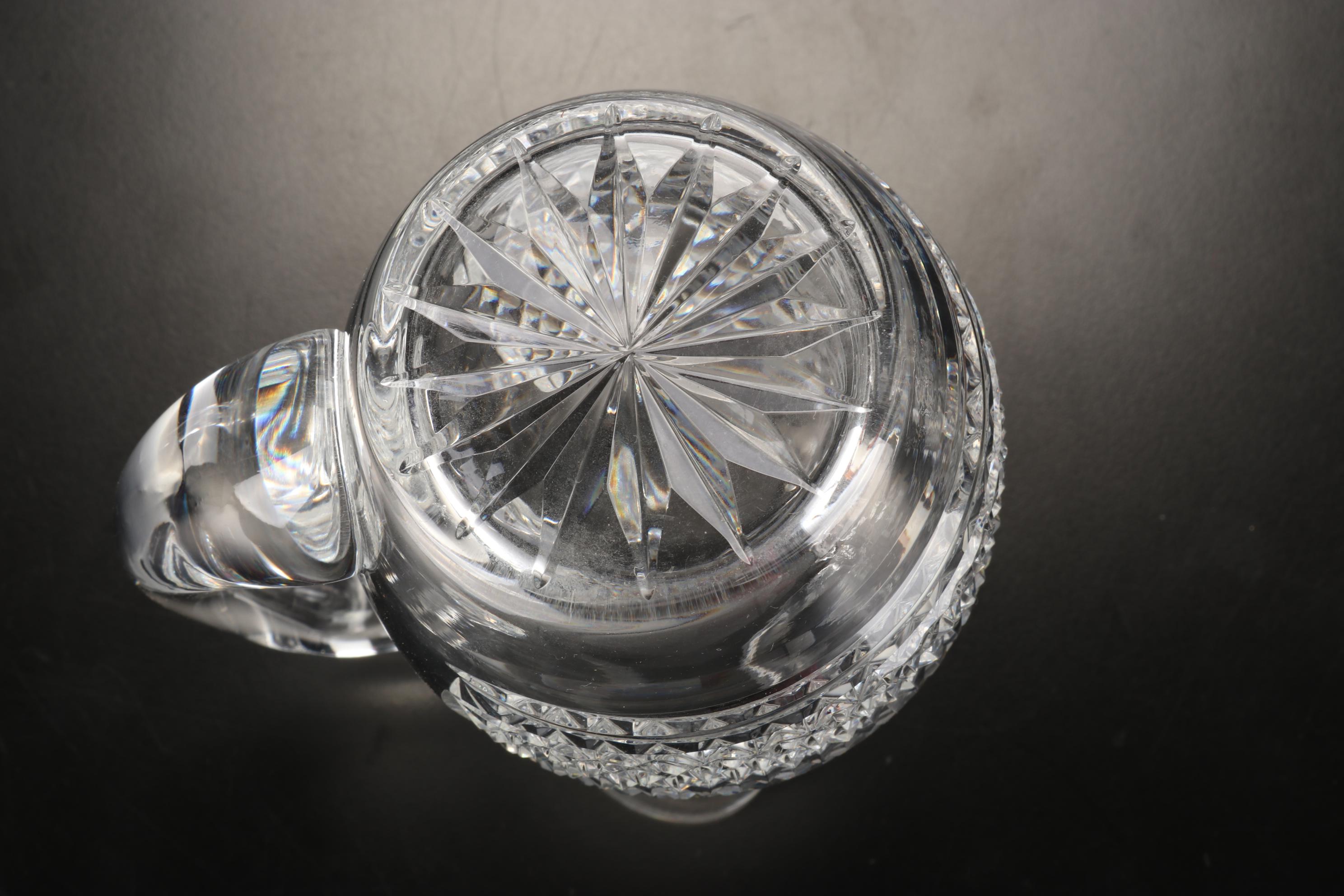 Marquis by Waterford Decorative Bowl & Pitcher with Other Pitchers & Vase