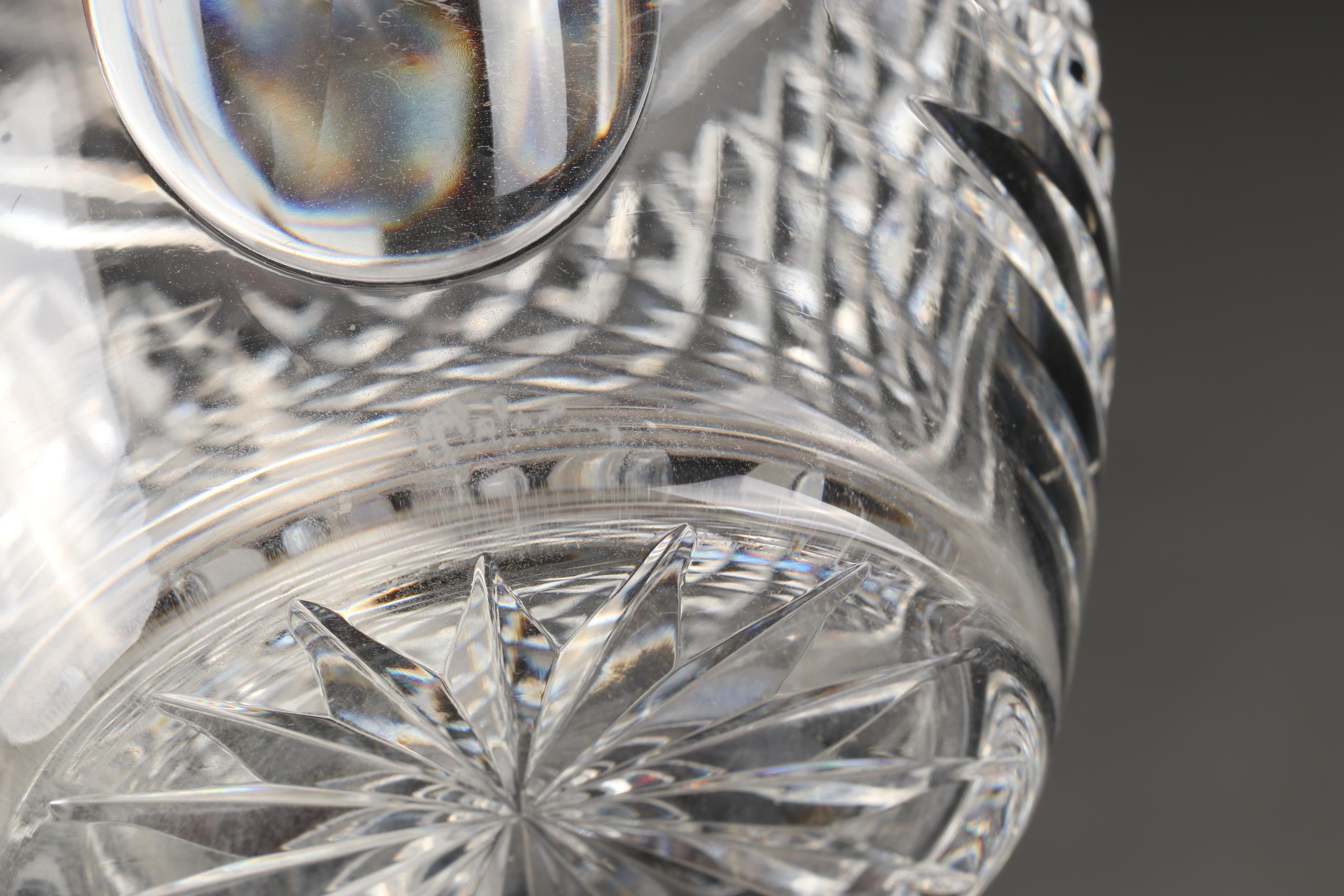 Marquis by Waterford Decorative Bowl & Pitcher with Other Pitchers & Vase