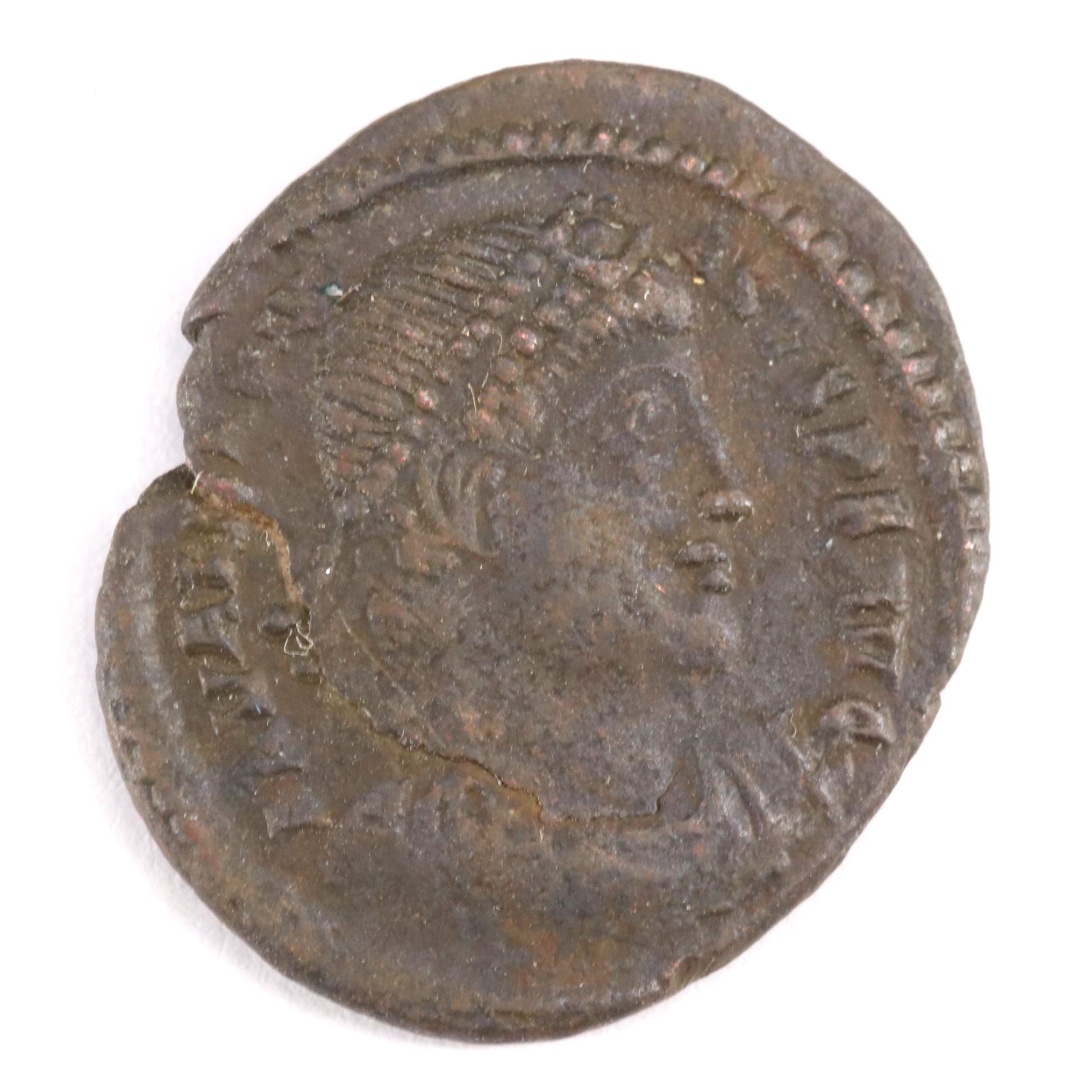 Ancient Roman Imperial AE3 Coin of Valentinian I, ca. 364 AD