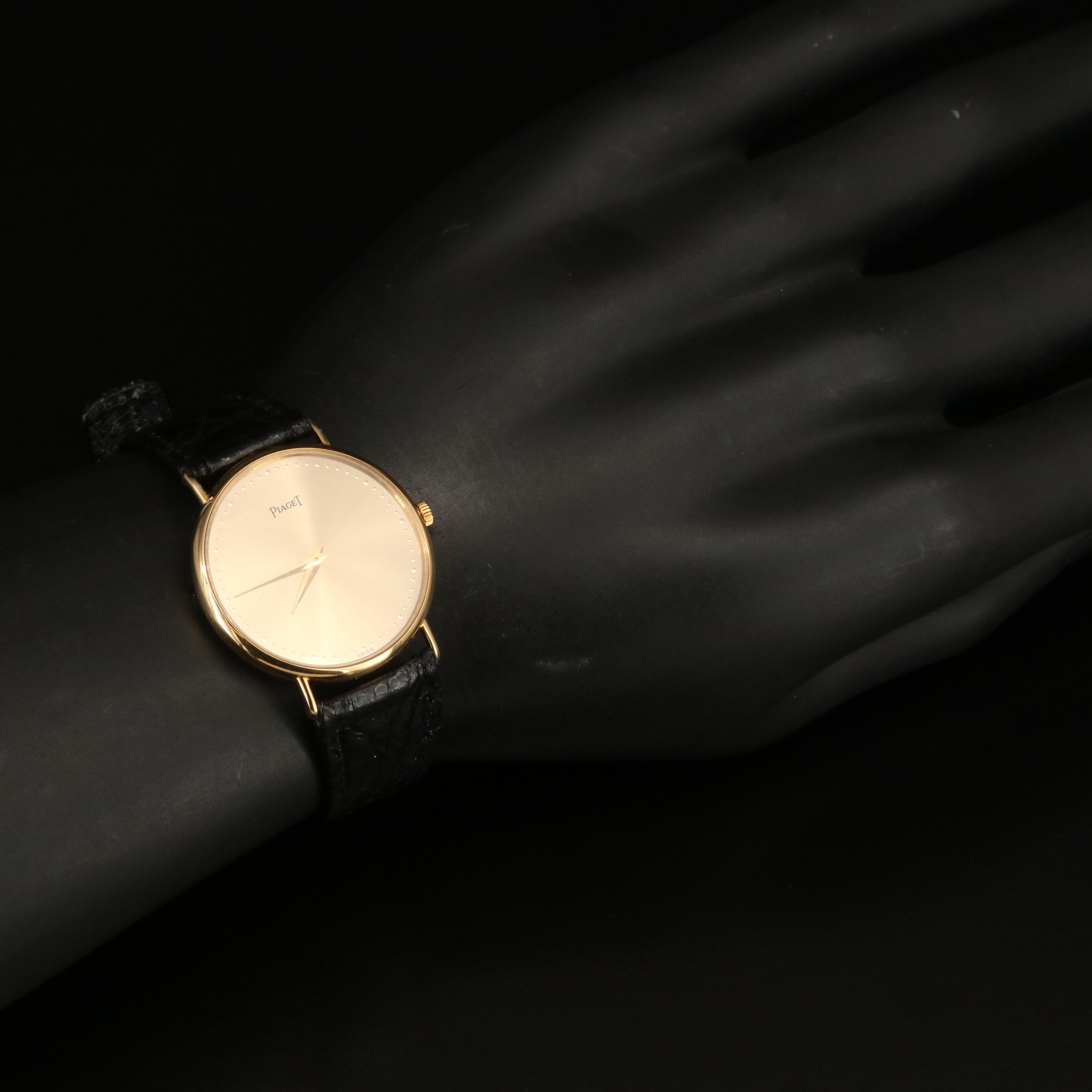 18K Piaget Quartz Watch
