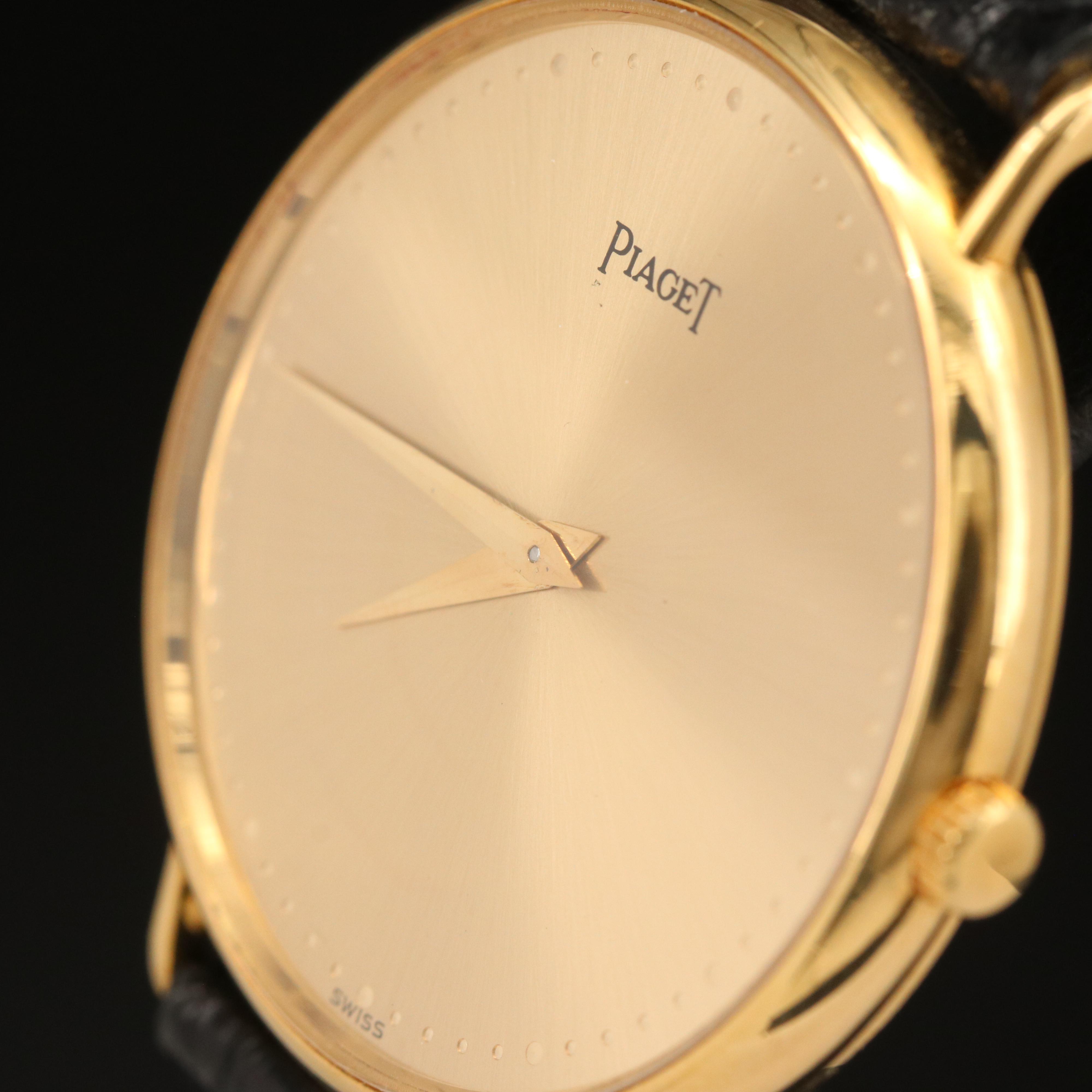 18K Piaget Quartz Watch