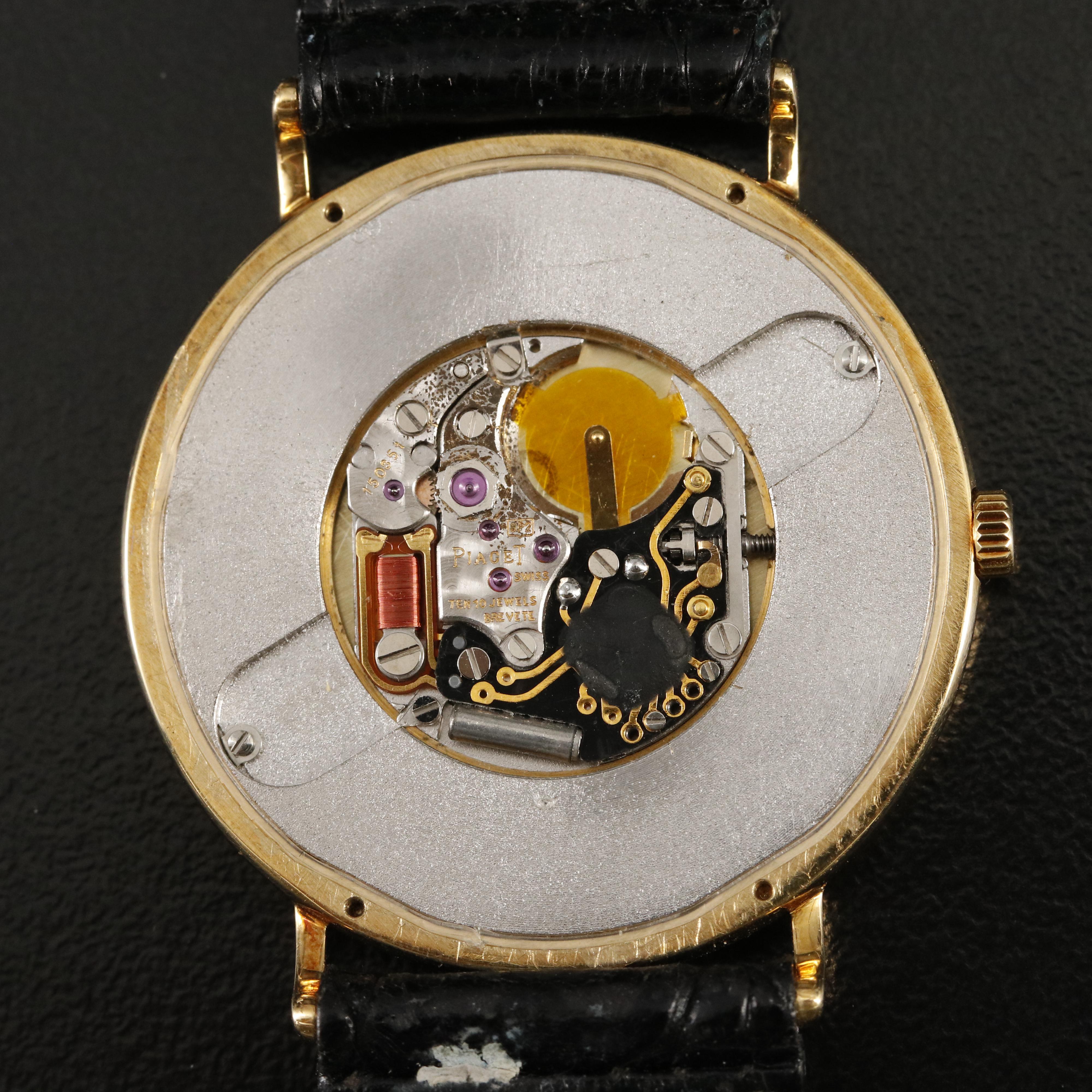 18K Piaget Quartz Watch