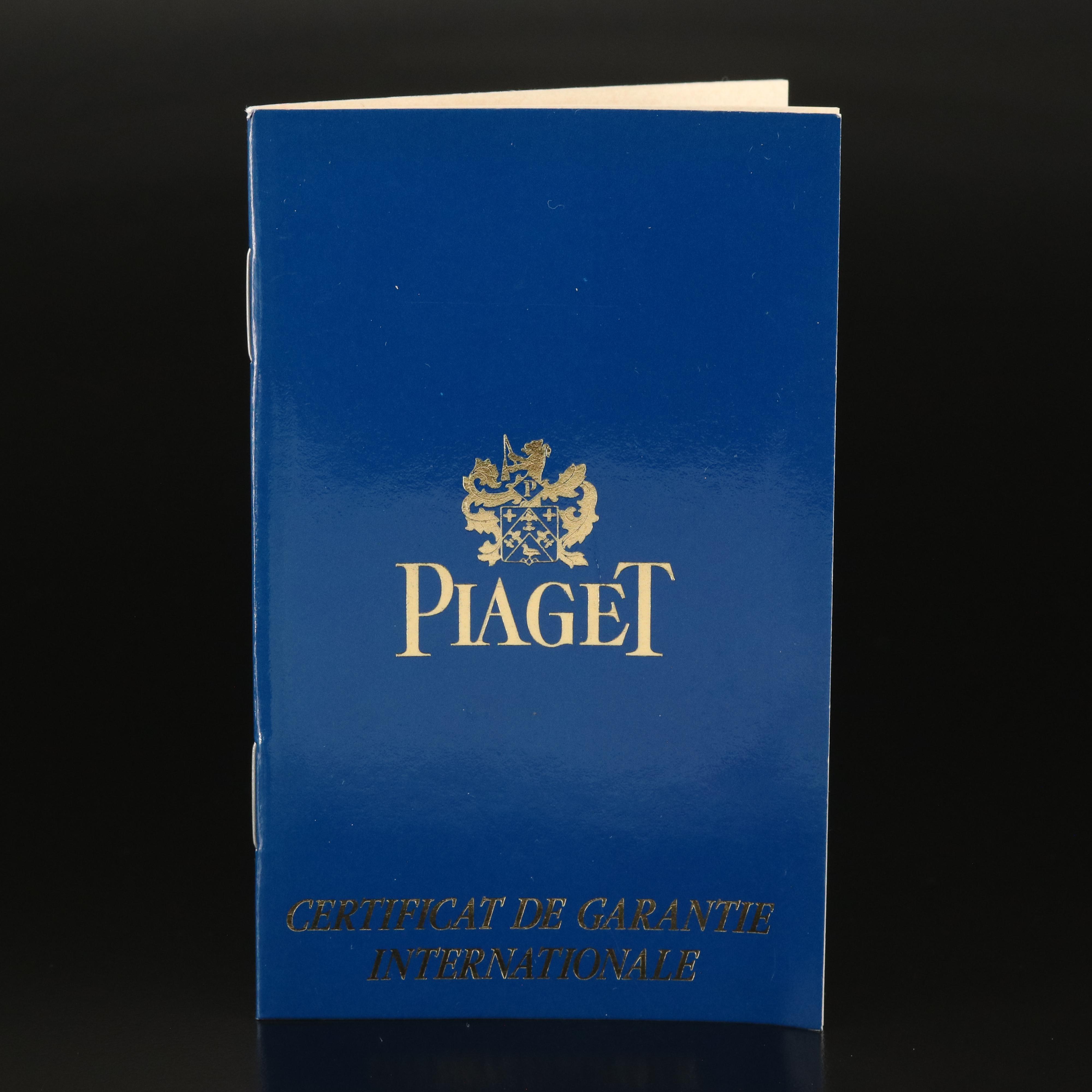 18K Piaget Quartz Watch