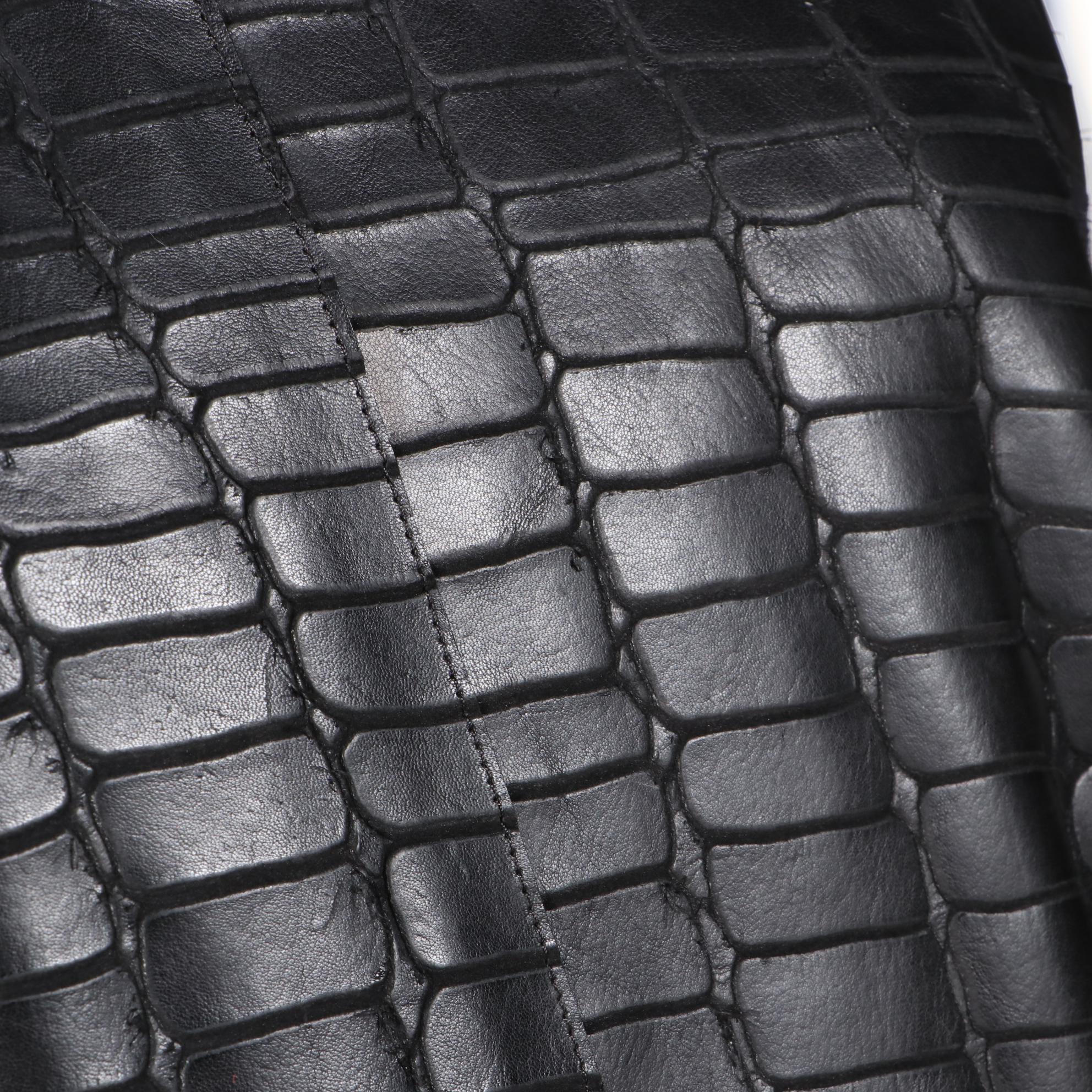 Kaufmanfranco Open Back Top in Leather