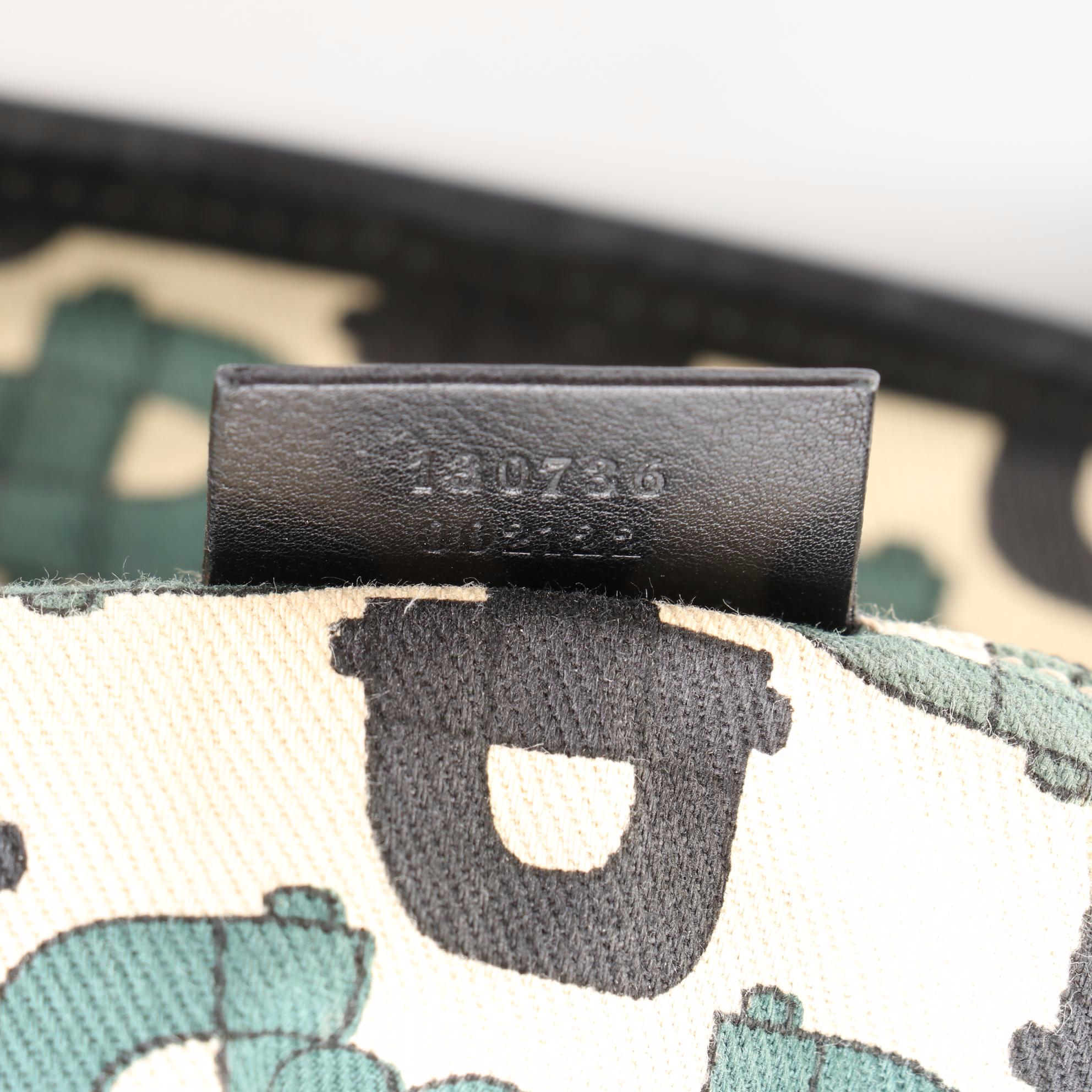 Gucci Pelham GG Embossed Leather Shoulder Bag