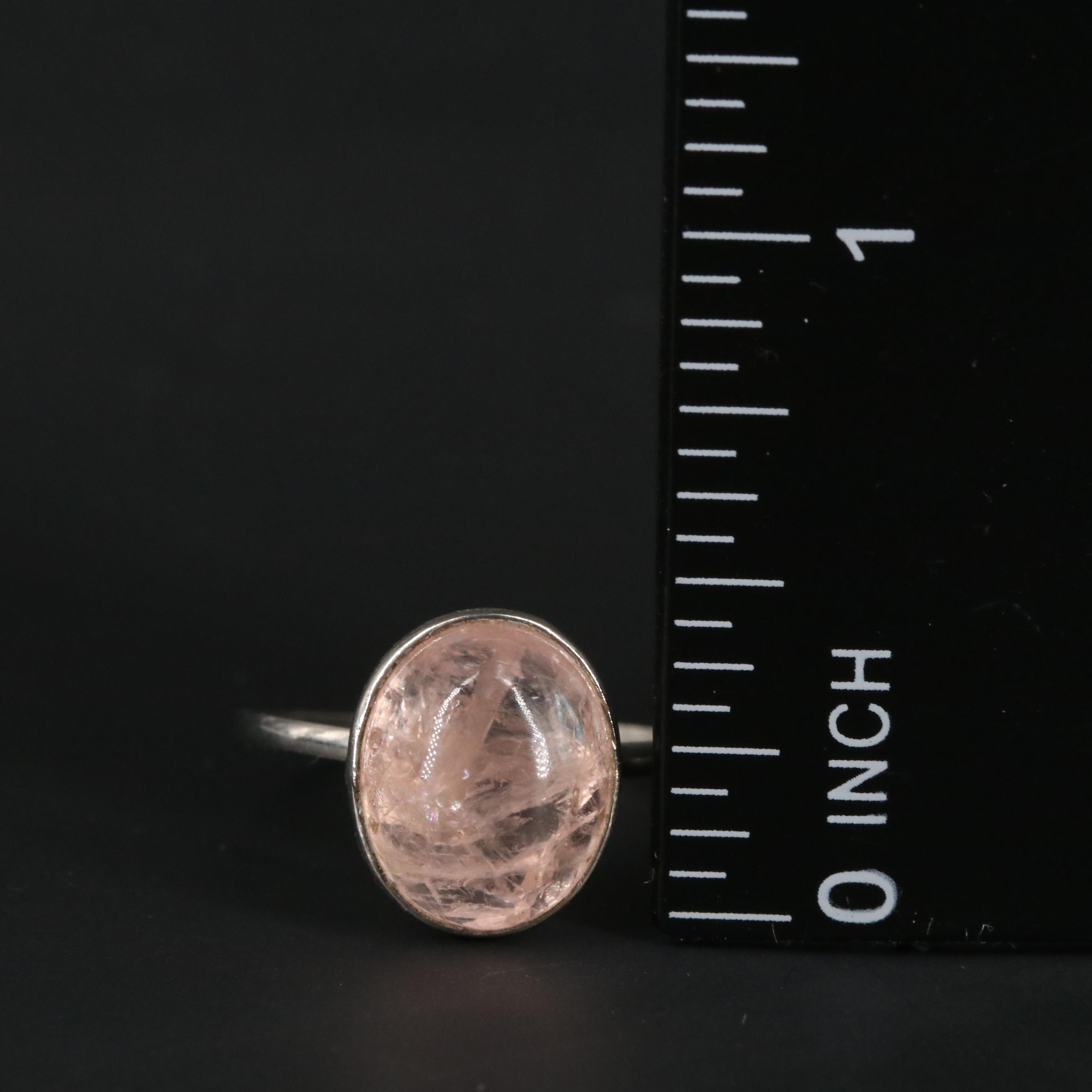 Labradorite Solitaire Ring