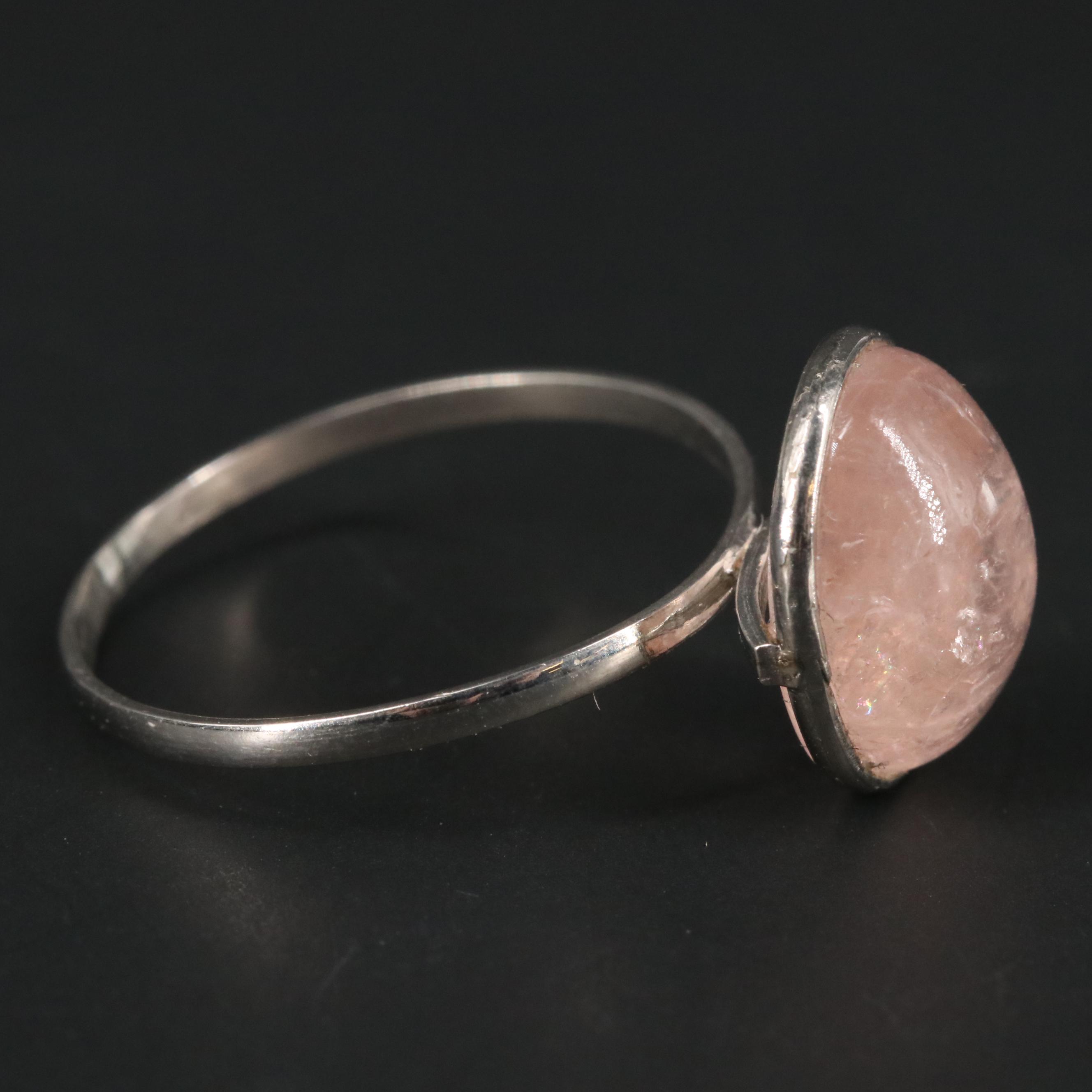 Labradorite Solitaire Ring