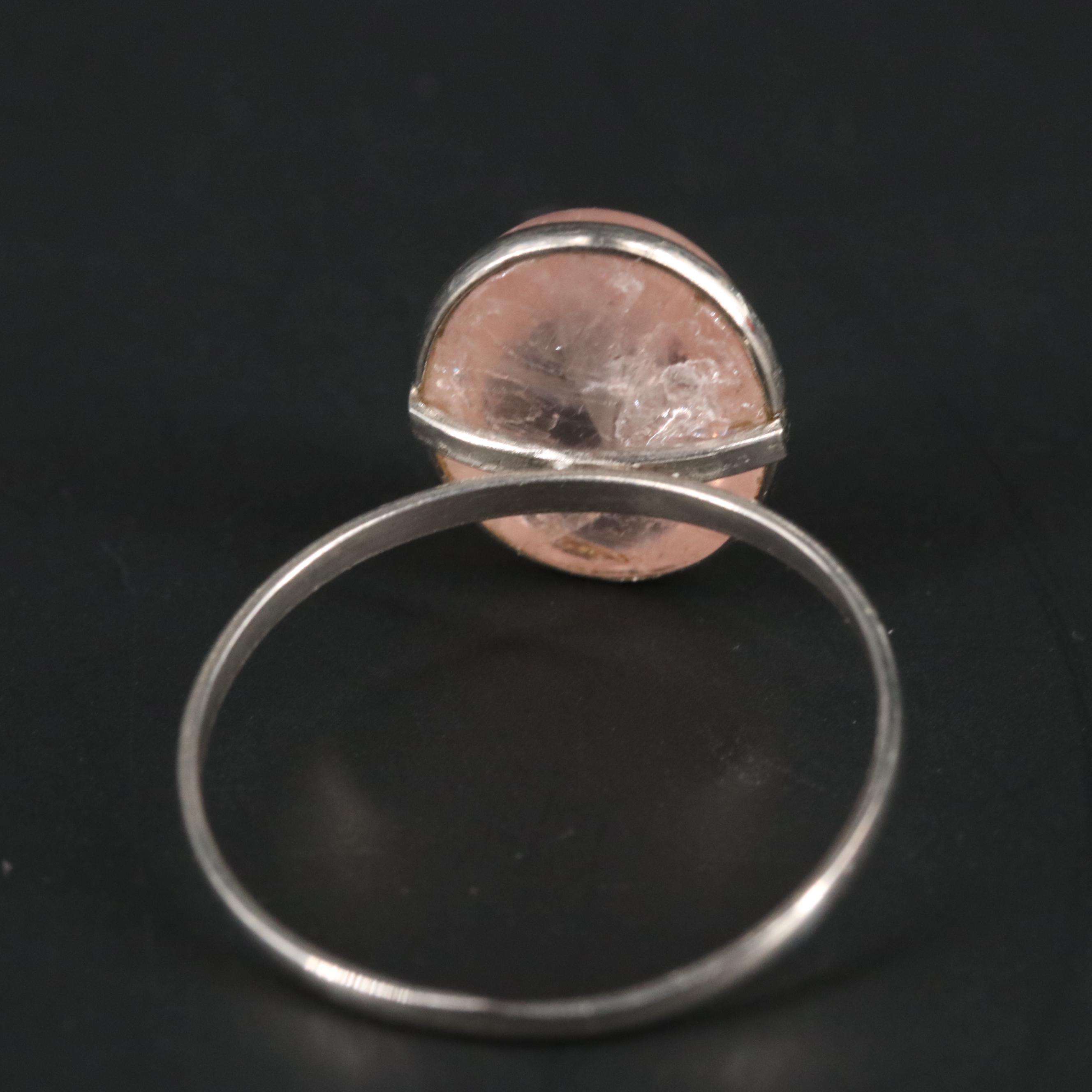 Labradorite Solitaire Ring